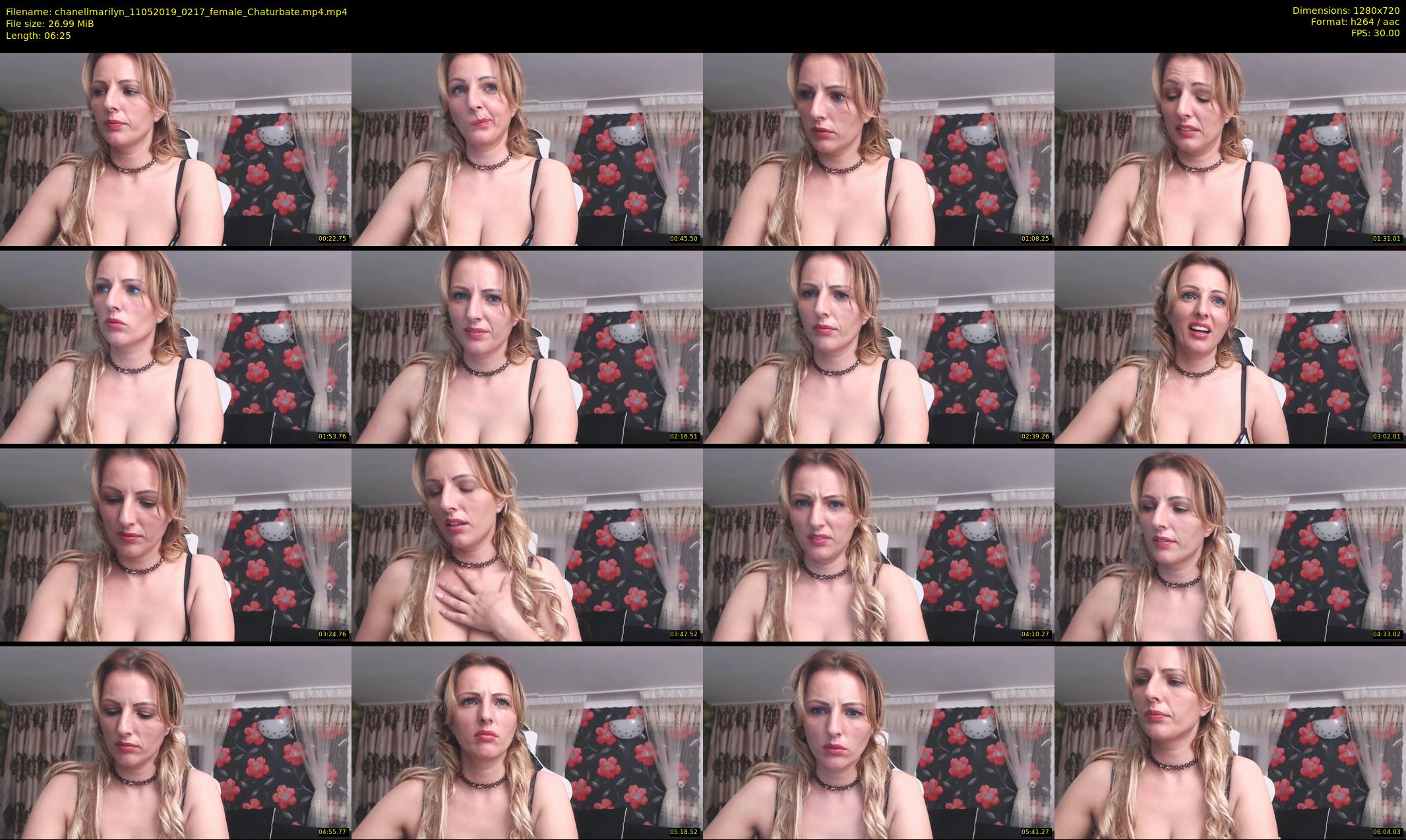 chanellmarilyn — 7 minute Chaturbate female cam show recording, 720p, May 11, 2019
