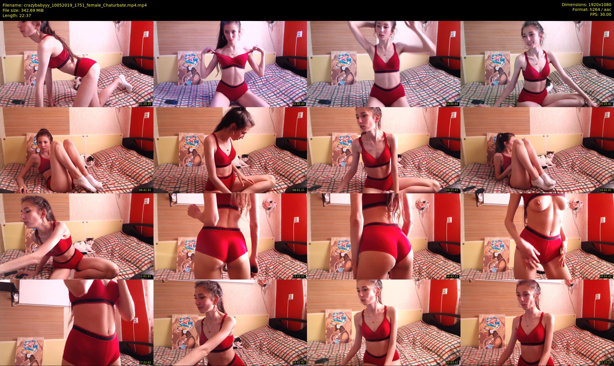 crazybabyyy — 23 minute Chaturbate couple cam show recording, 1080p, May 10, 2019