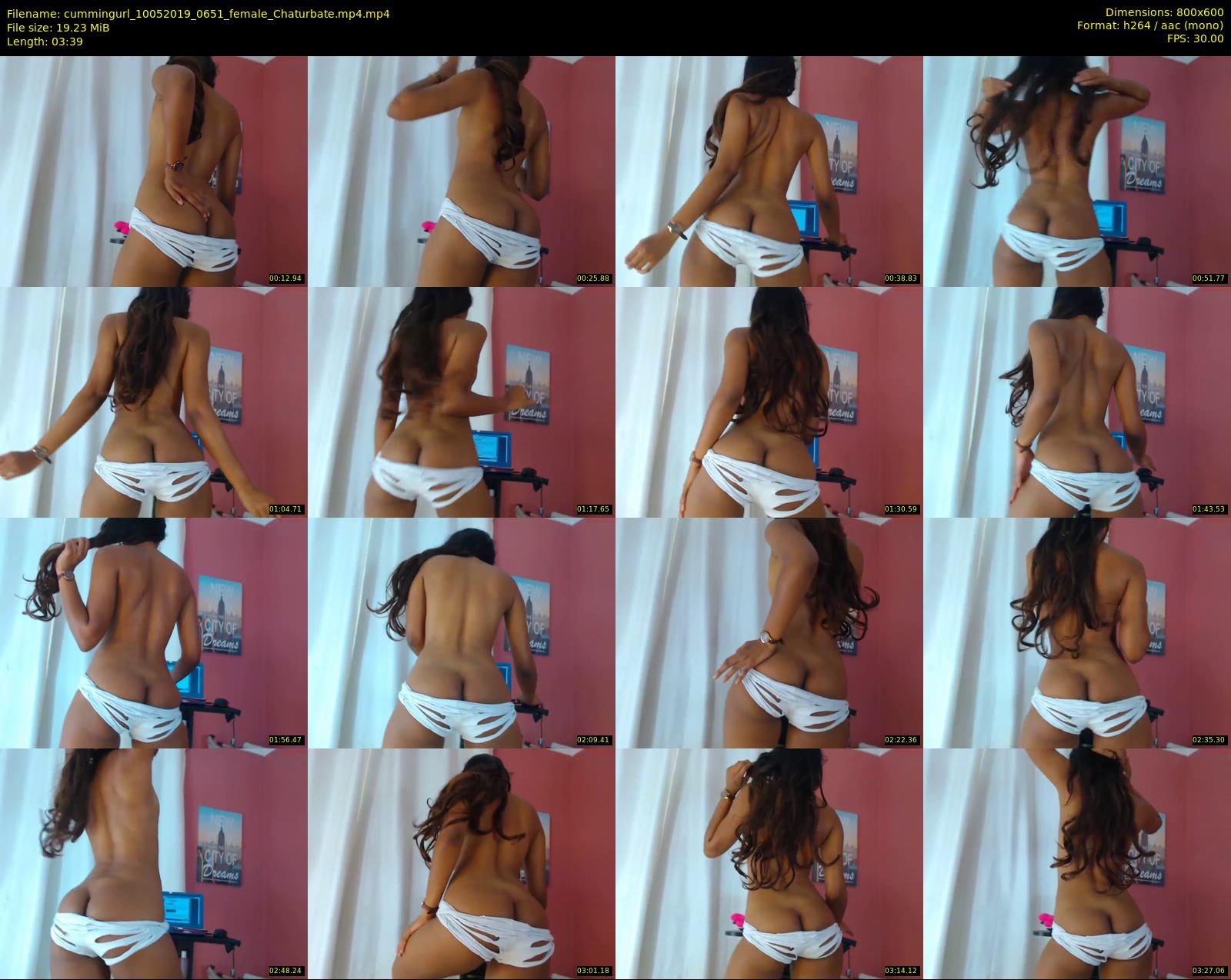 cummingurl — 4 minute Chaturbate couple cam show recording, 480p, May 10, 2019