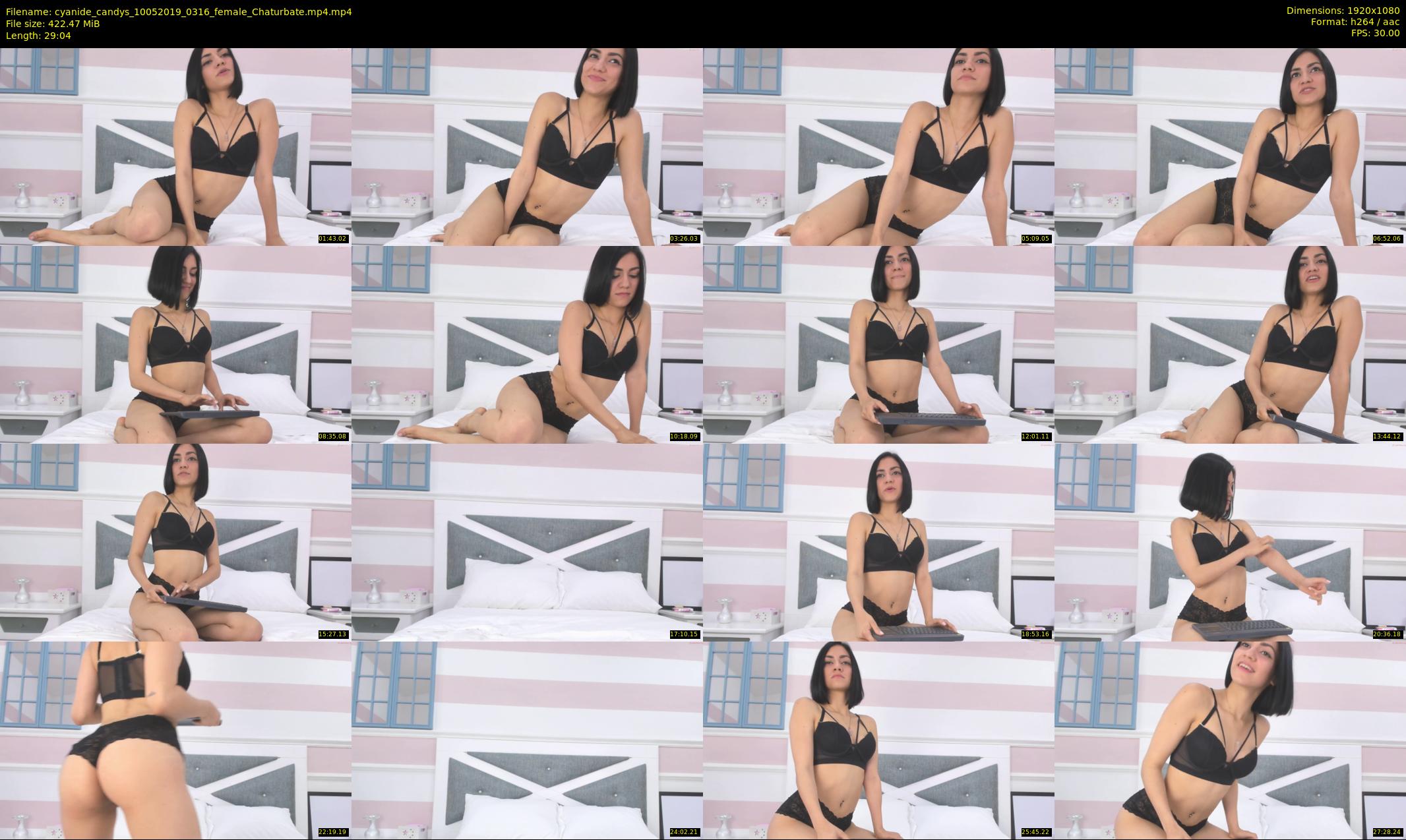 cyanide_candys — 30 minute Chaturbate female cam show recording, 1080p, May 10, 2019