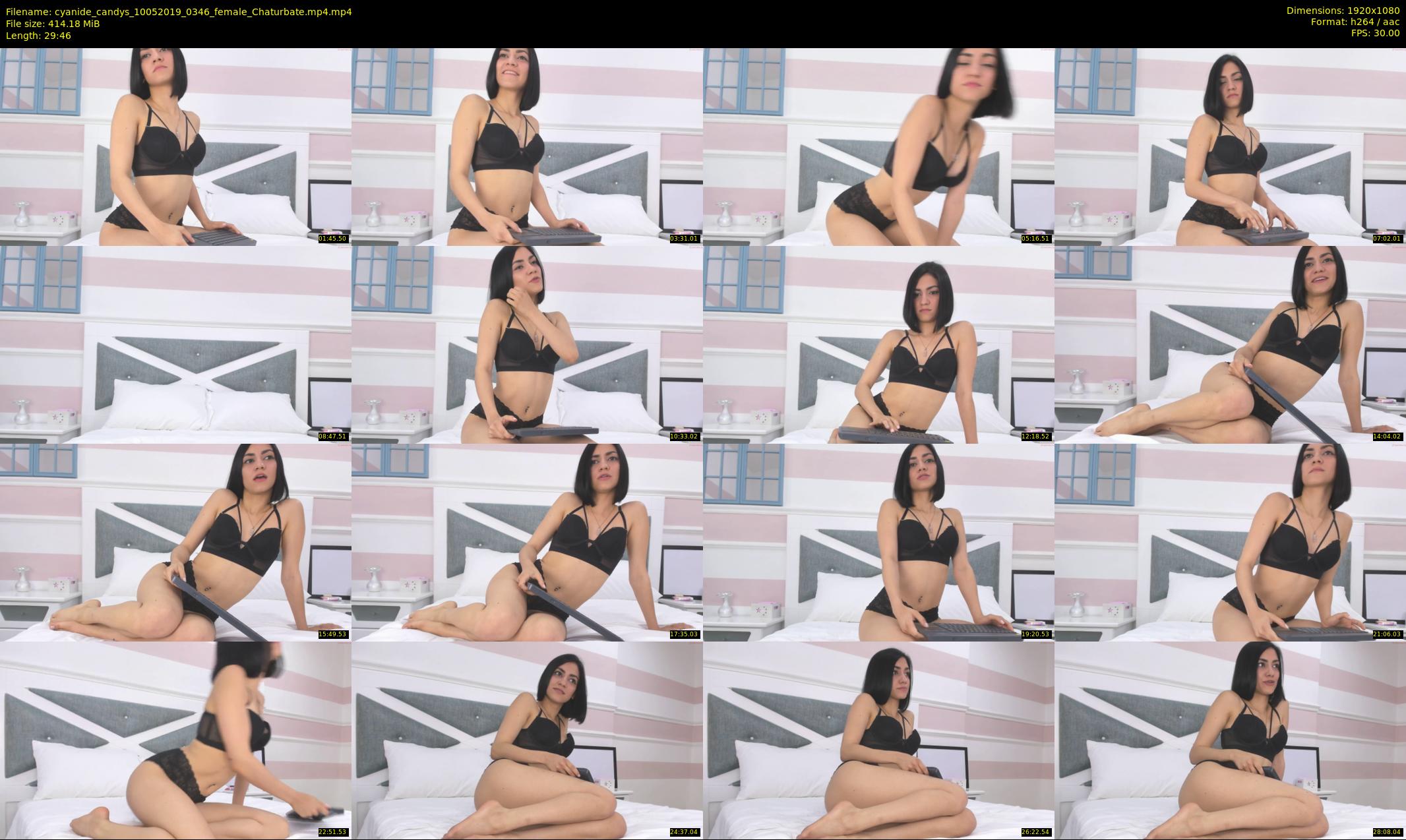 cyanide_candys — 30 minute Chaturbate female cam show recording, 1080p, May 10, 2019