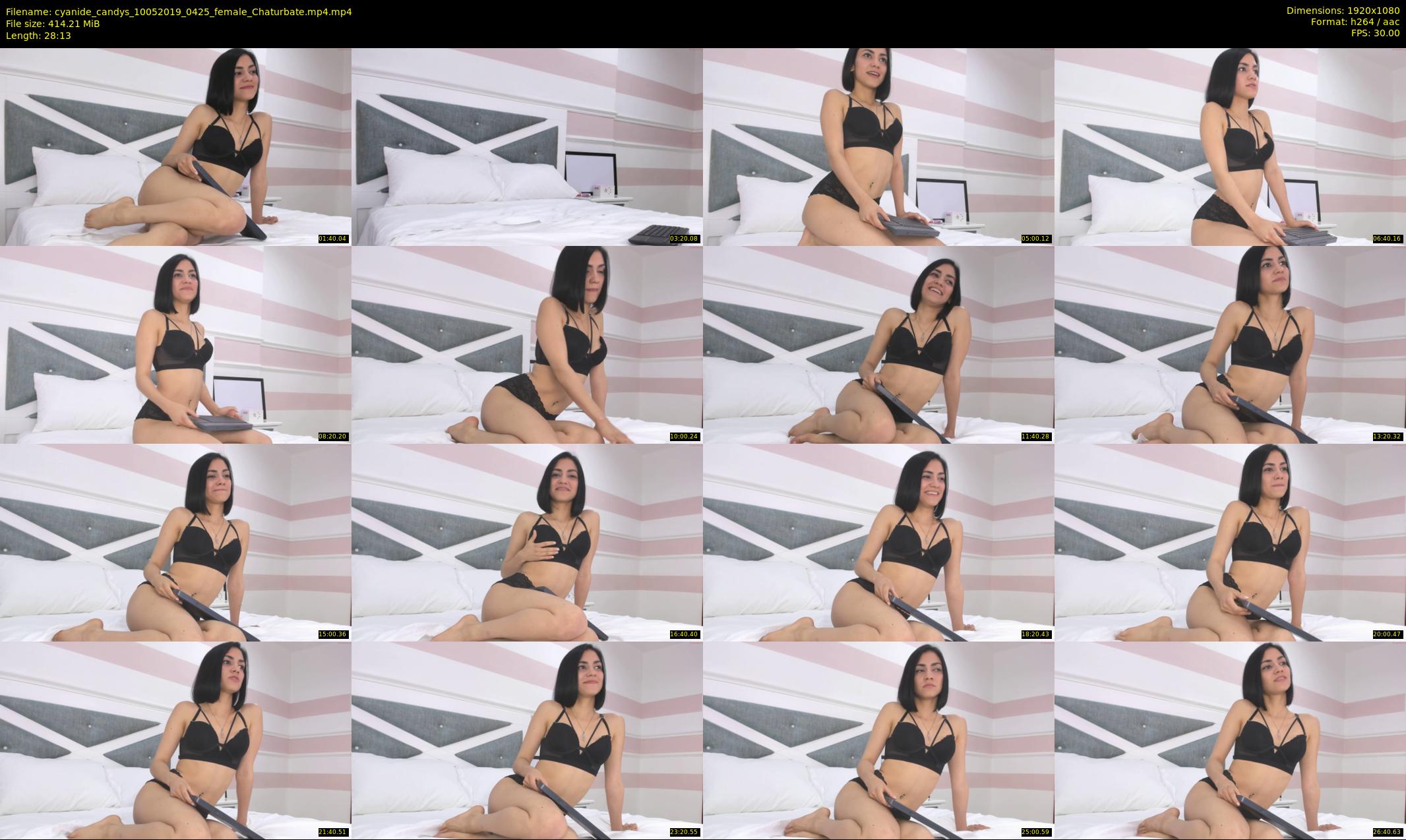 cyanide_candys — 29 minute Chaturbate female cam show recording, 1080p, May 10, 2019