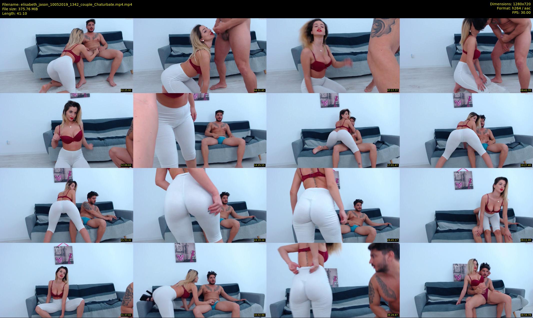 elisabeth_jason — 42 minute Chaturbate couple cam show recording, 720p, May 10, 2019