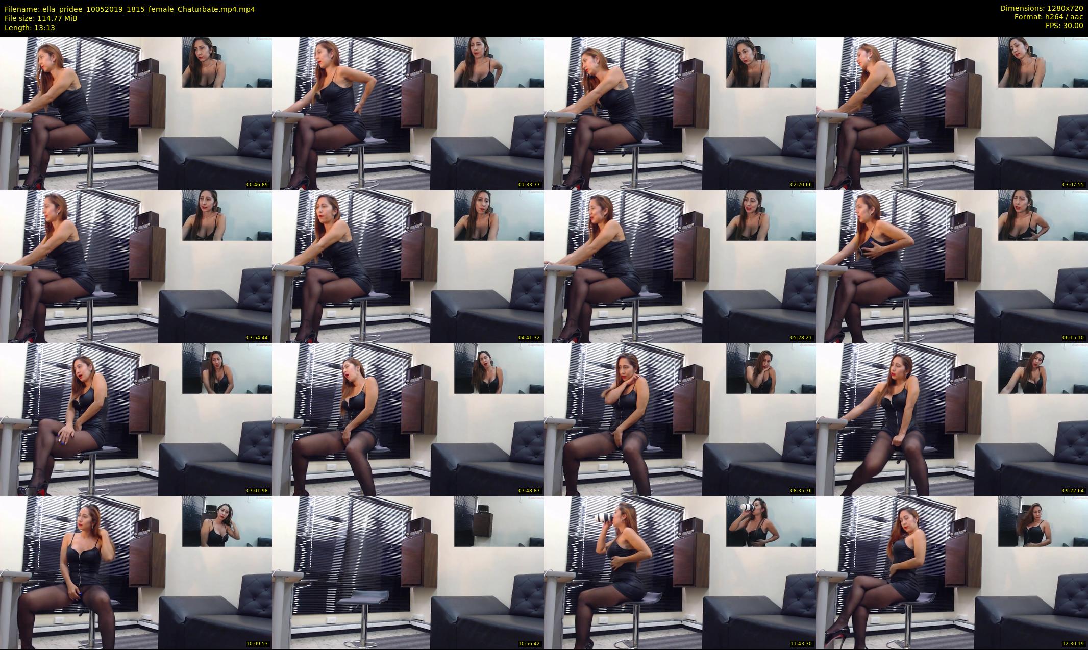 ella_pridee — 14 minute Chaturbate female cam show recording, 720p, May 10, 2019
