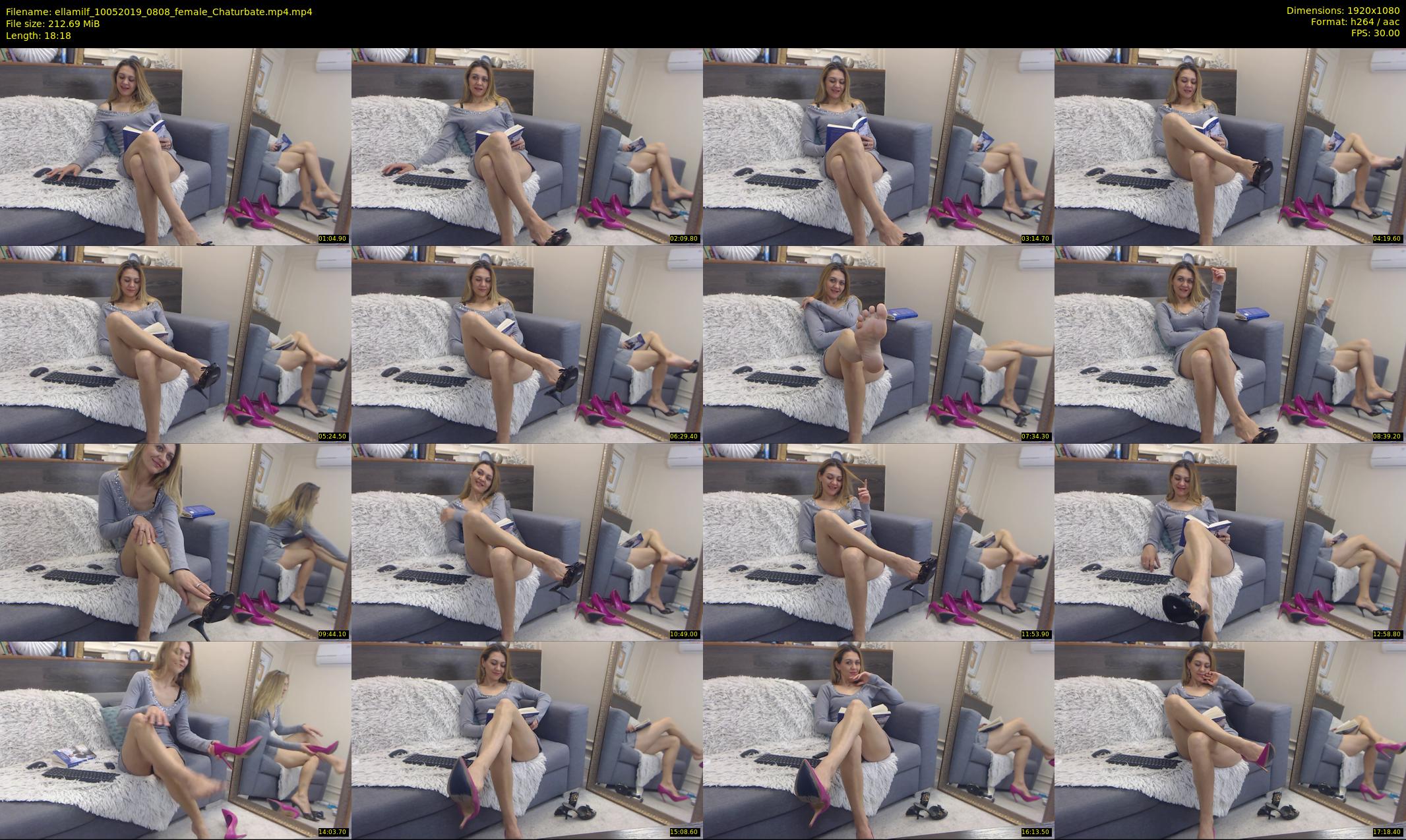 ellamilf — 19 minute Chaturbate female cam show recording, 1080p, May 10, 2019