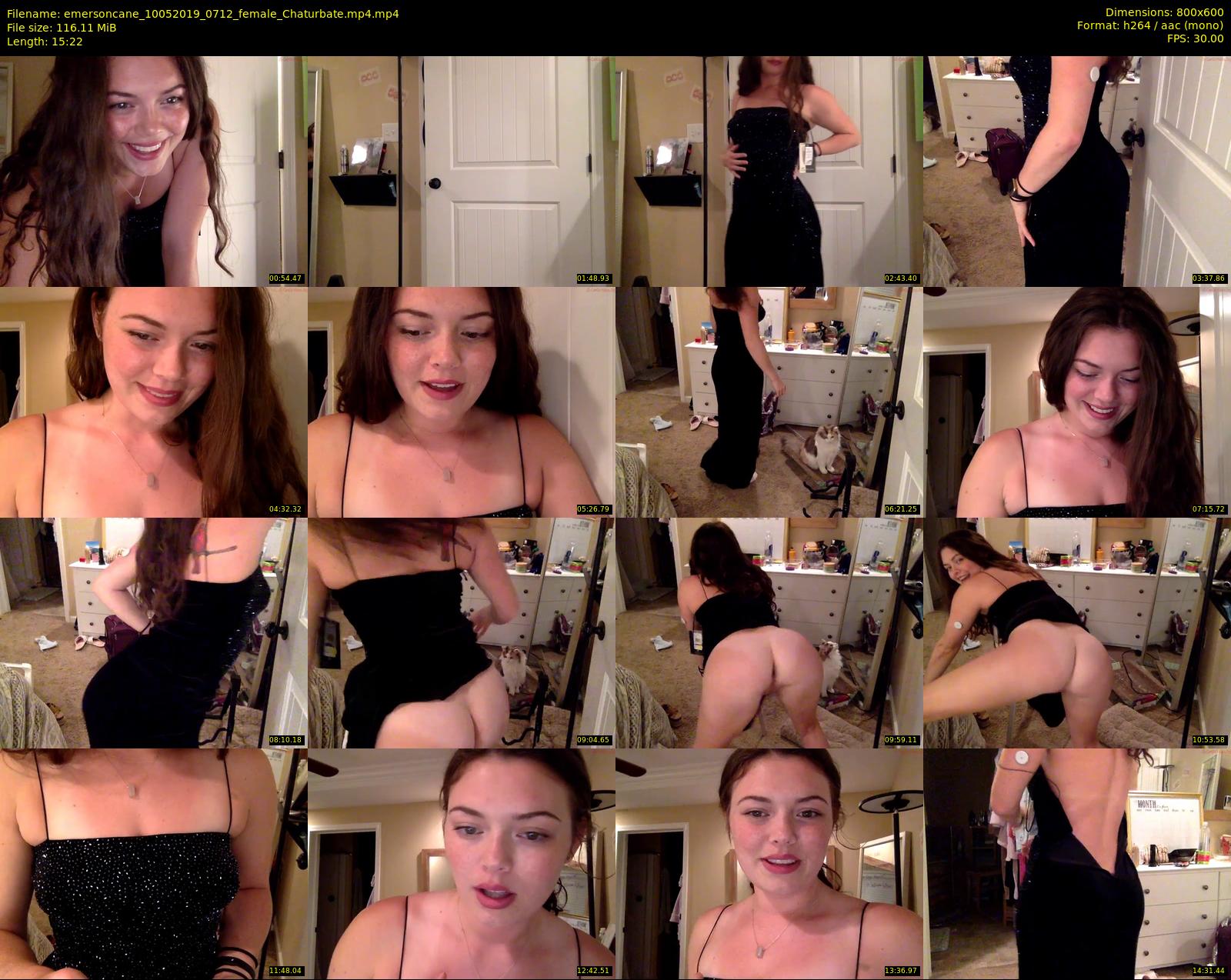emersoncane — 16 minute Chaturbate female cam show recording, 480p, May 10, 2019