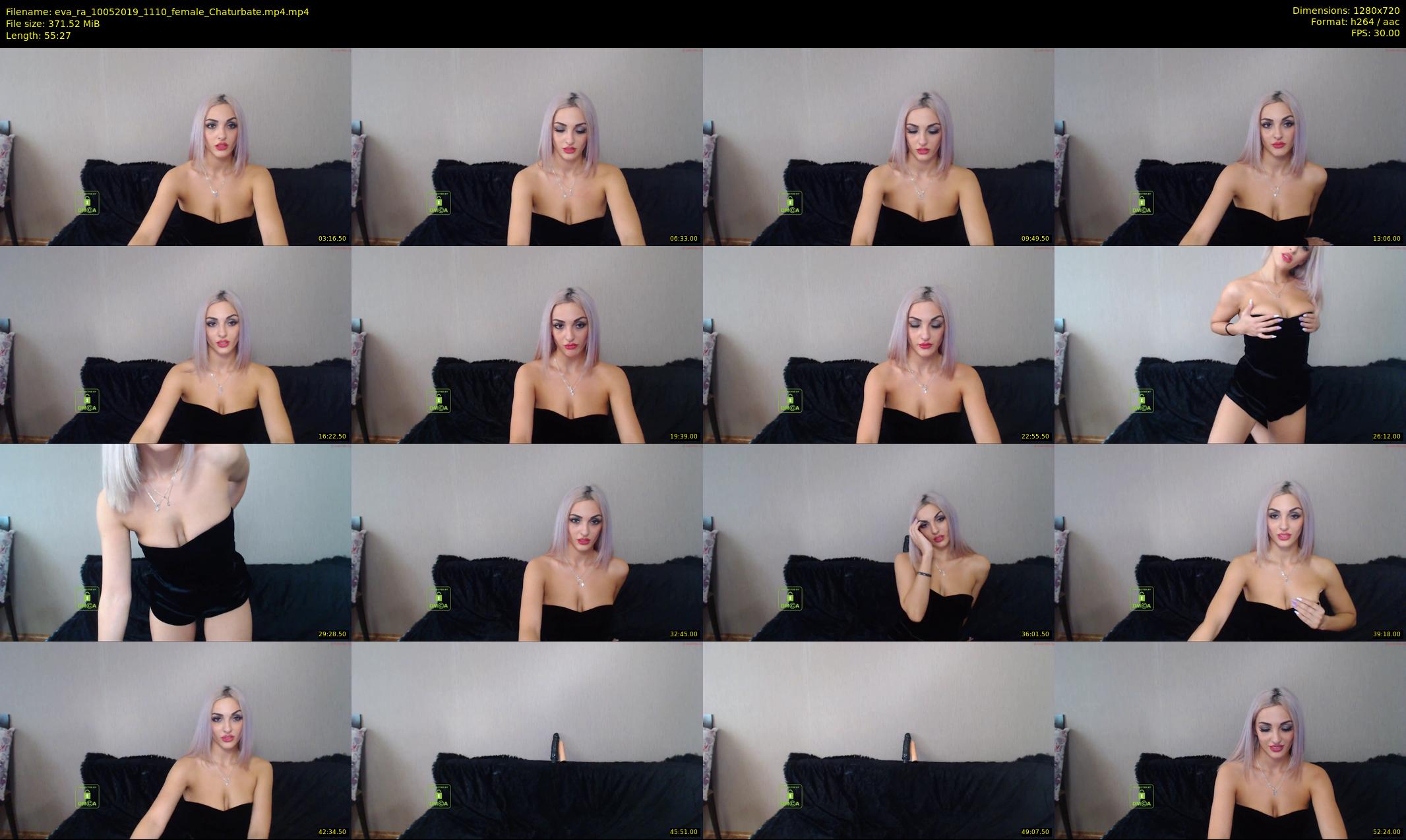 eva_ra — 56 minute Chaturbate female cam show recording, 720p, May 10, 2019