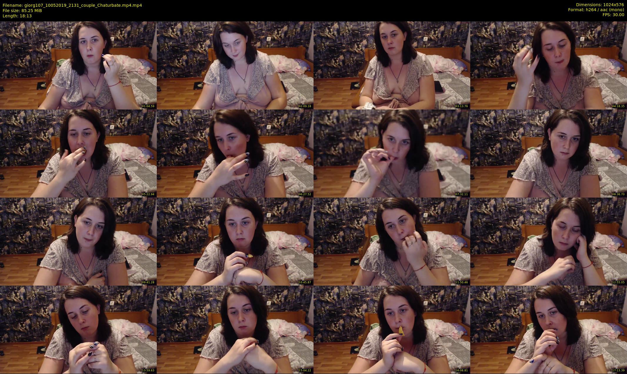 giorg107 — 19 minute Chaturbate couple cam show recording, 480p, May 10, 2019