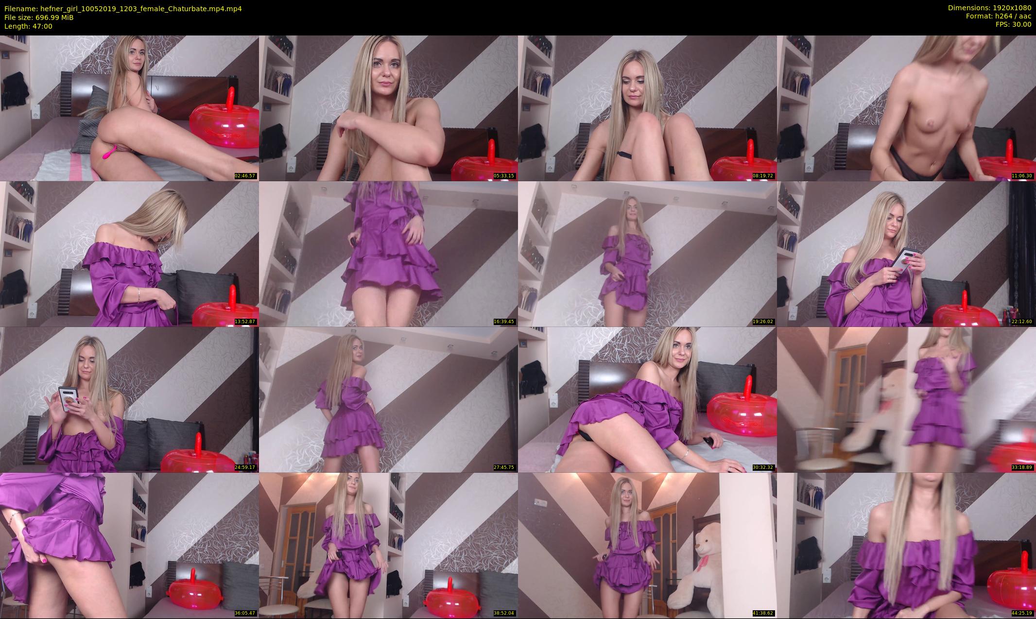 hefner_girl — 47 minute Chaturbate female cam show recording, 1080p, May 10, 2019