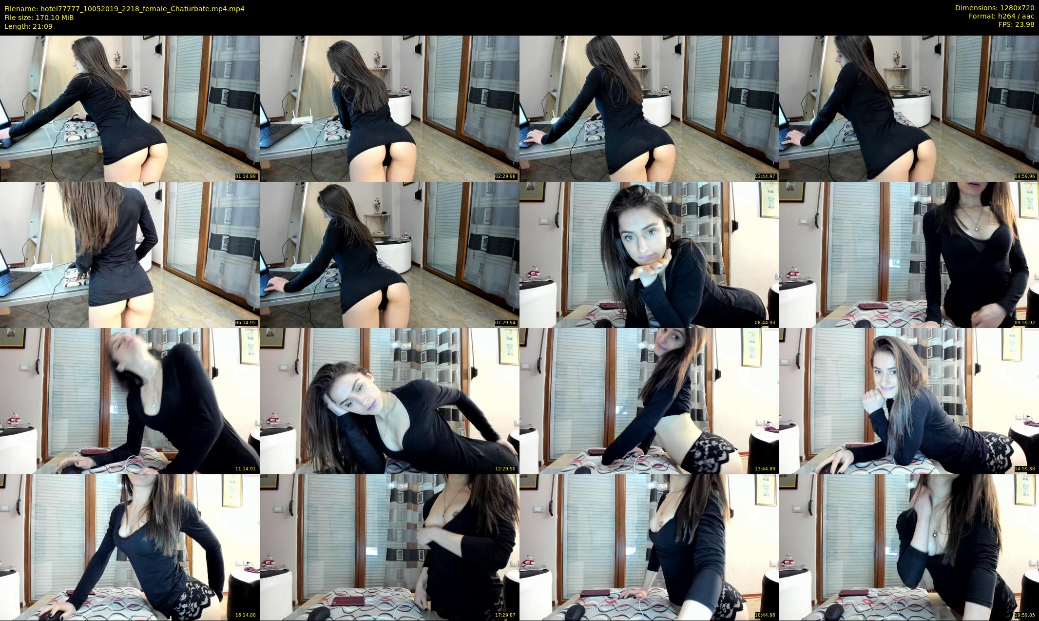 hotel77777 — 22 minute Chaturbate female cam show recording, 720p, May 10, 2019