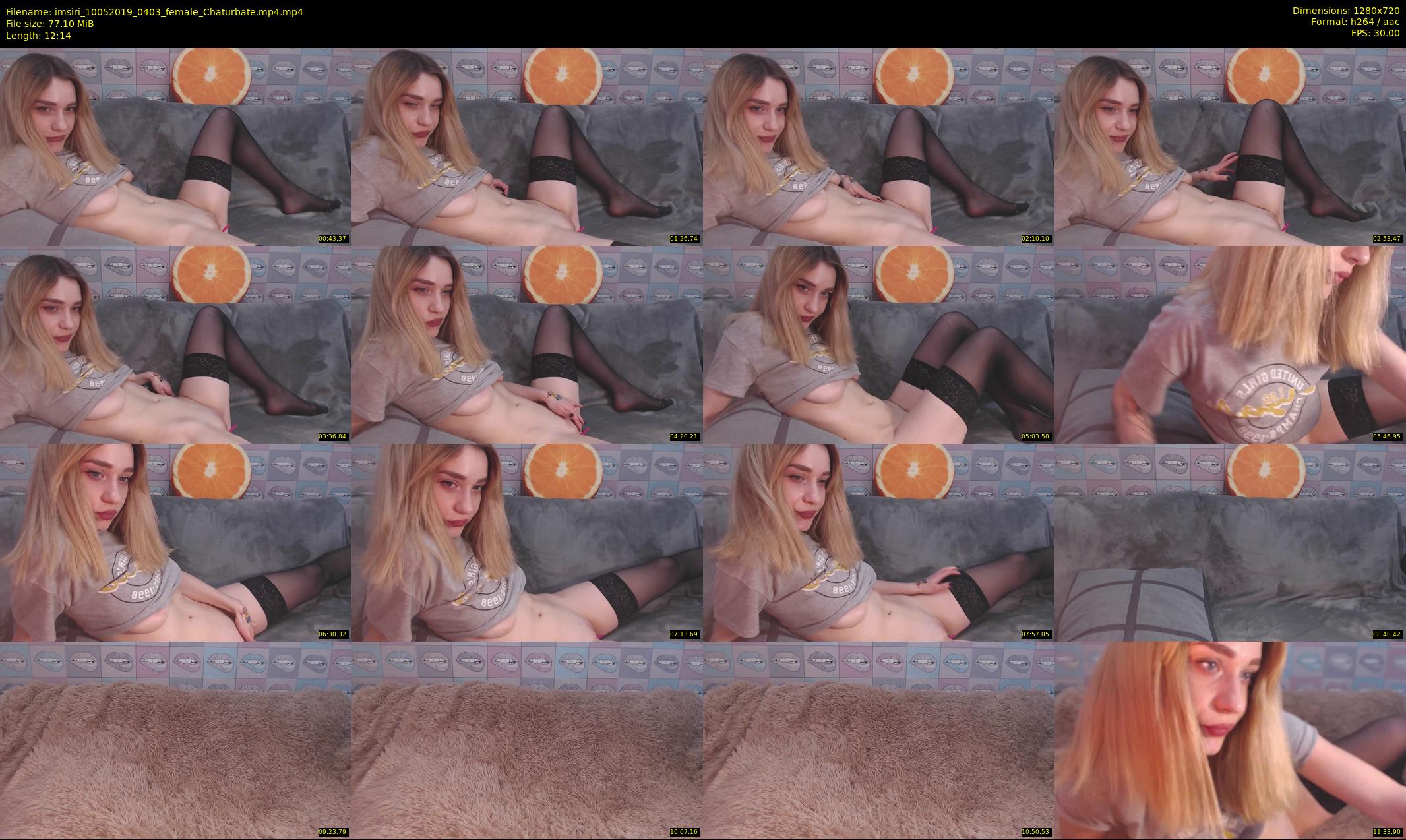 imsiri — 13 minute Chaturbate female cam show recording, 720p, May 10, 2019