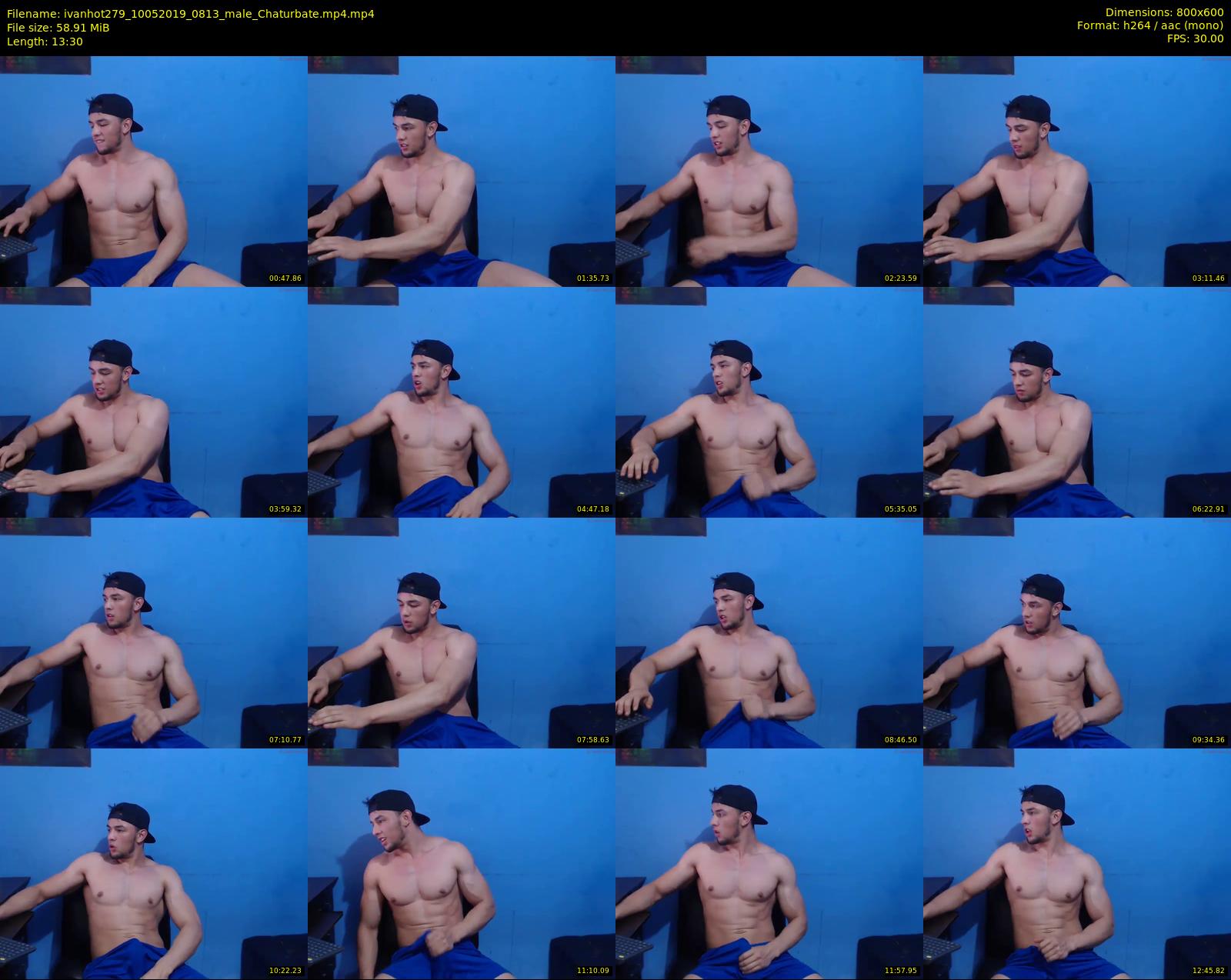 ivanhot279 — 14 minute Chaturbate male cam show recording, 480p, May 10, 2019