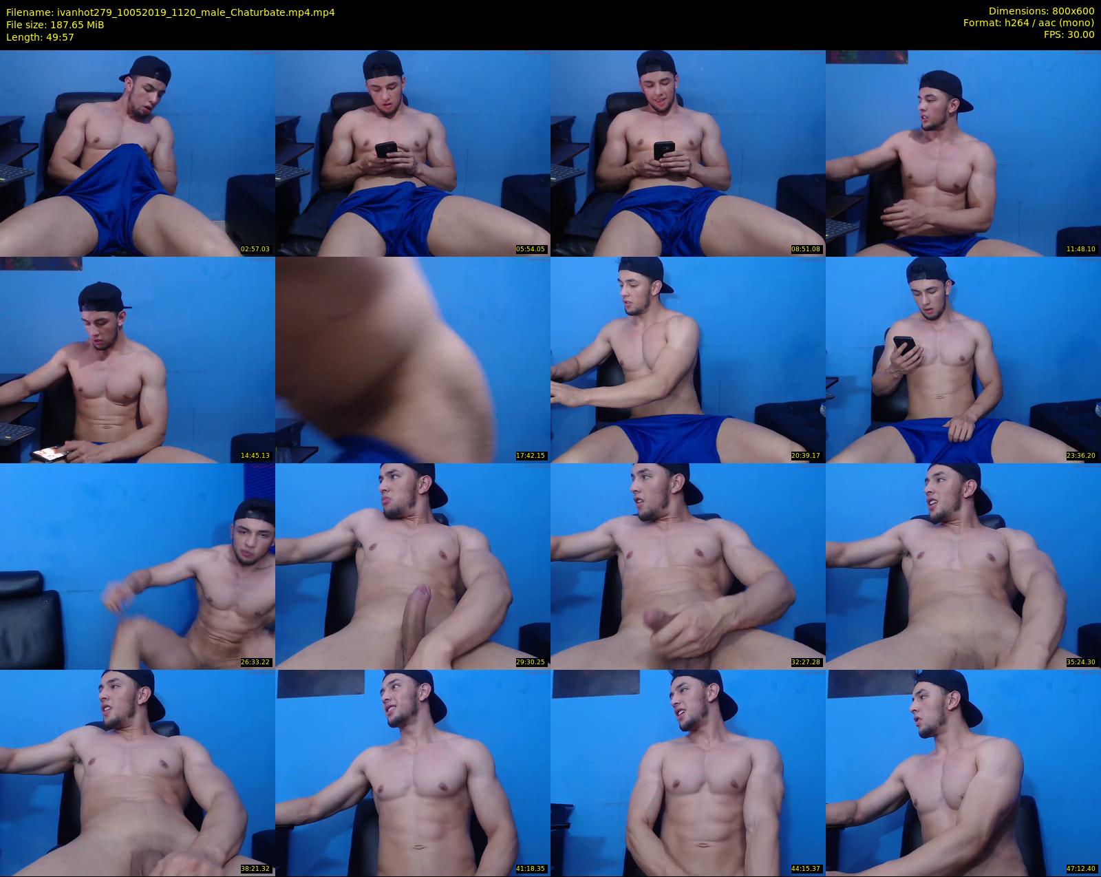 ivanhot279 — 50 minute Chaturbate male cam show recording, 480p, May 10, 2019