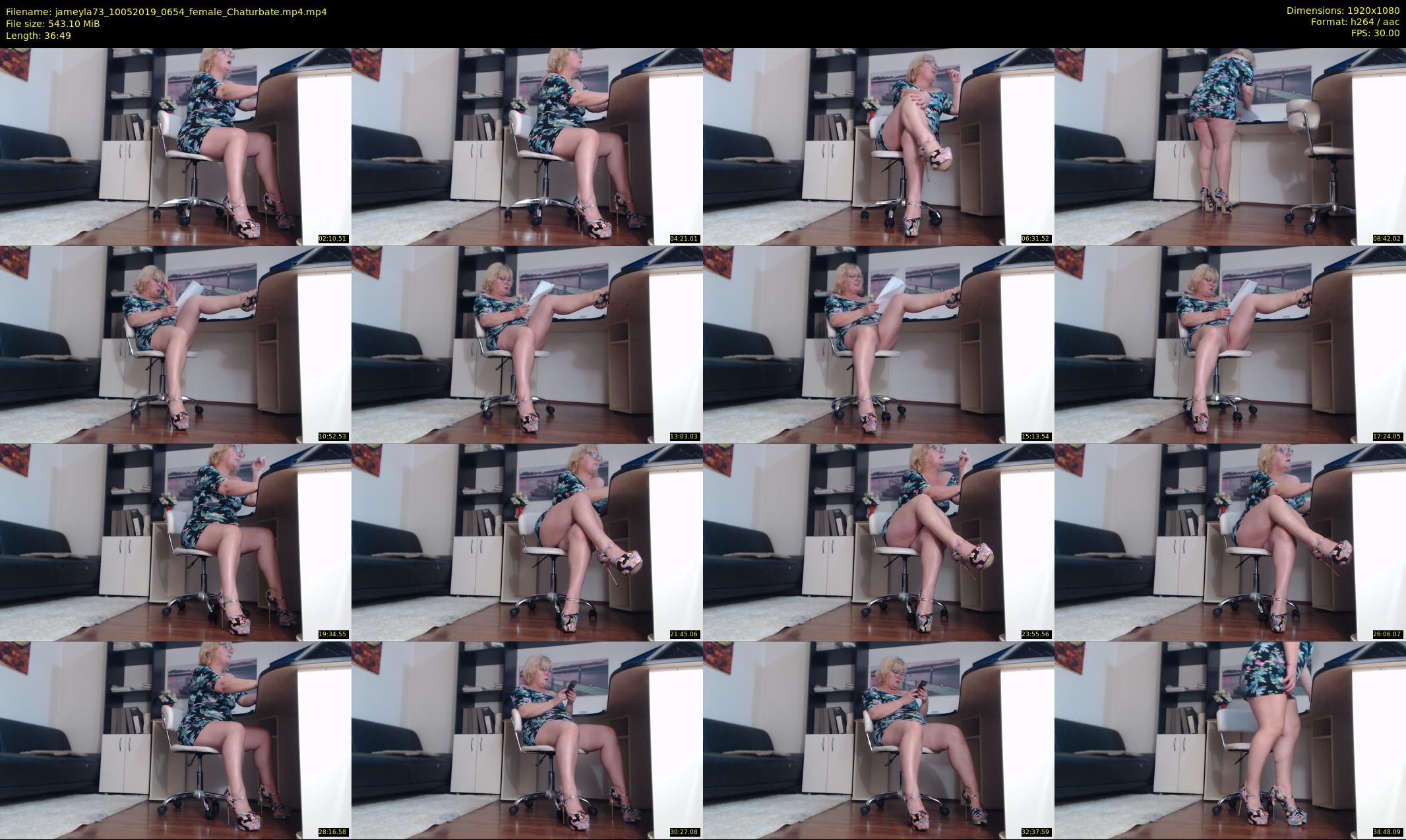 jameyla73 — 37 minute Chaturbate female cam show recording, 1080p, May 10, 2019