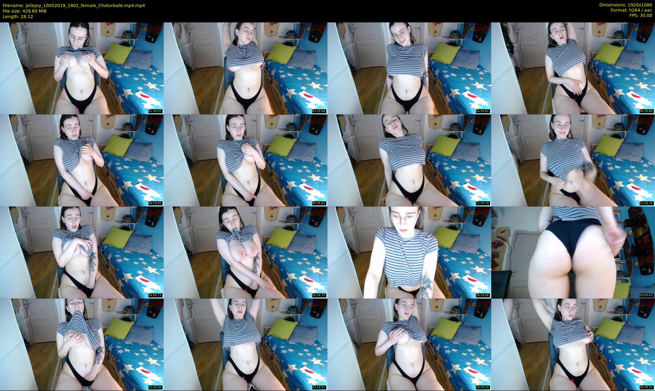 joliejoy — 29 minute Chaturbate female cam show recording, 1080p, May 10, 2019