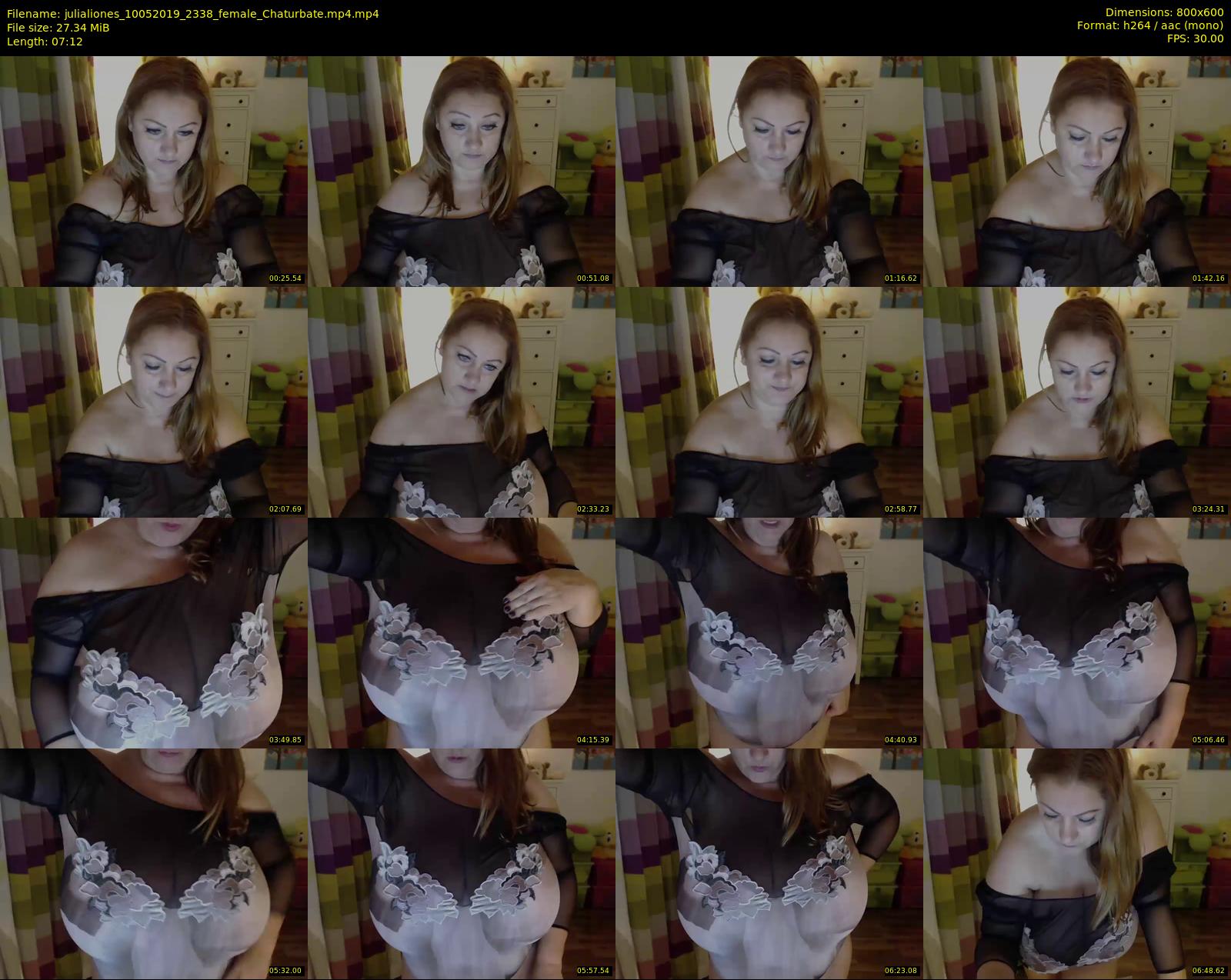 julialiones — 8 minute Chaturbate female cam show recording, 480p, May 10, 2019