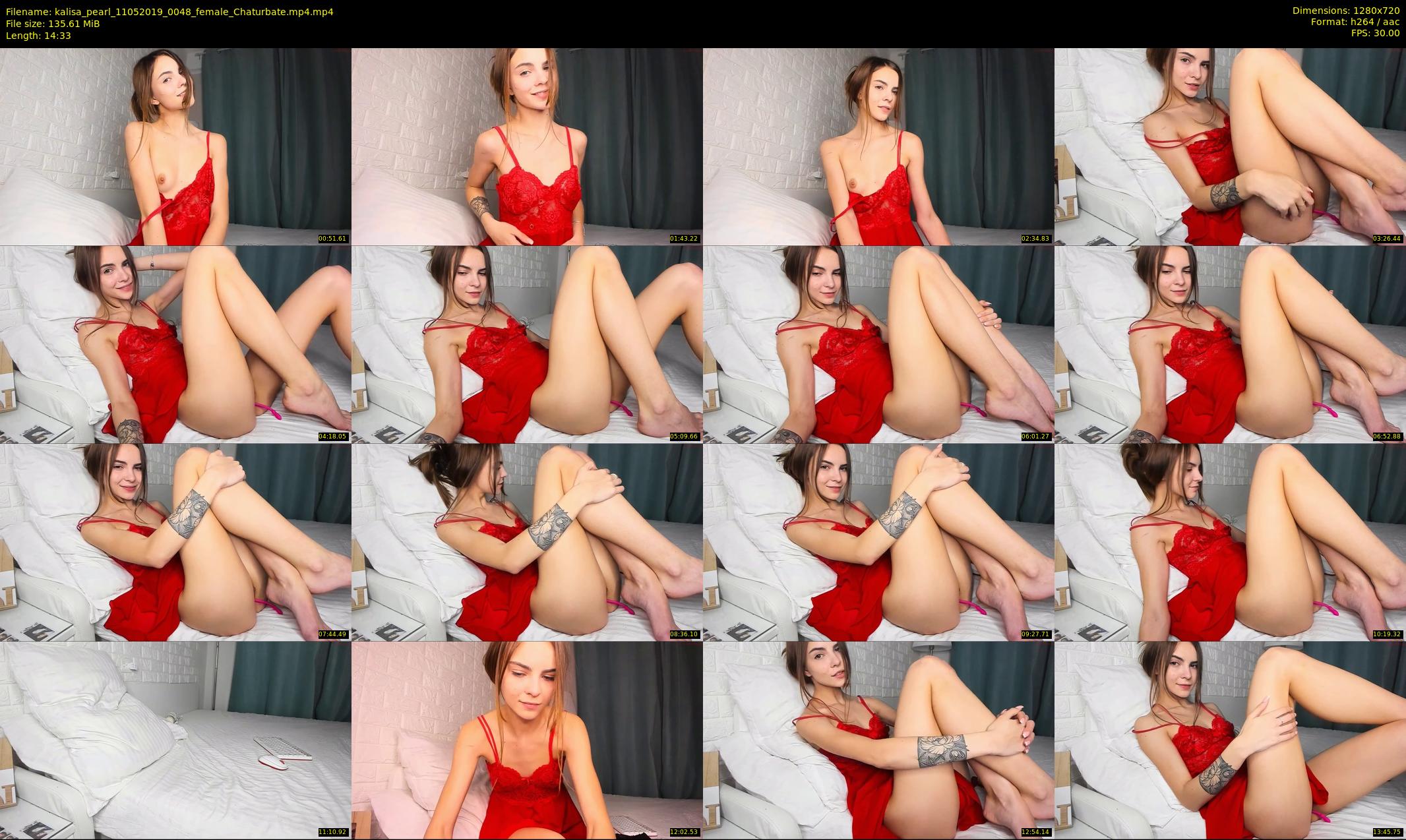 kalisa_pearl — 15 minute Chaturbate female cam show recording, 720p, May 11, 2019