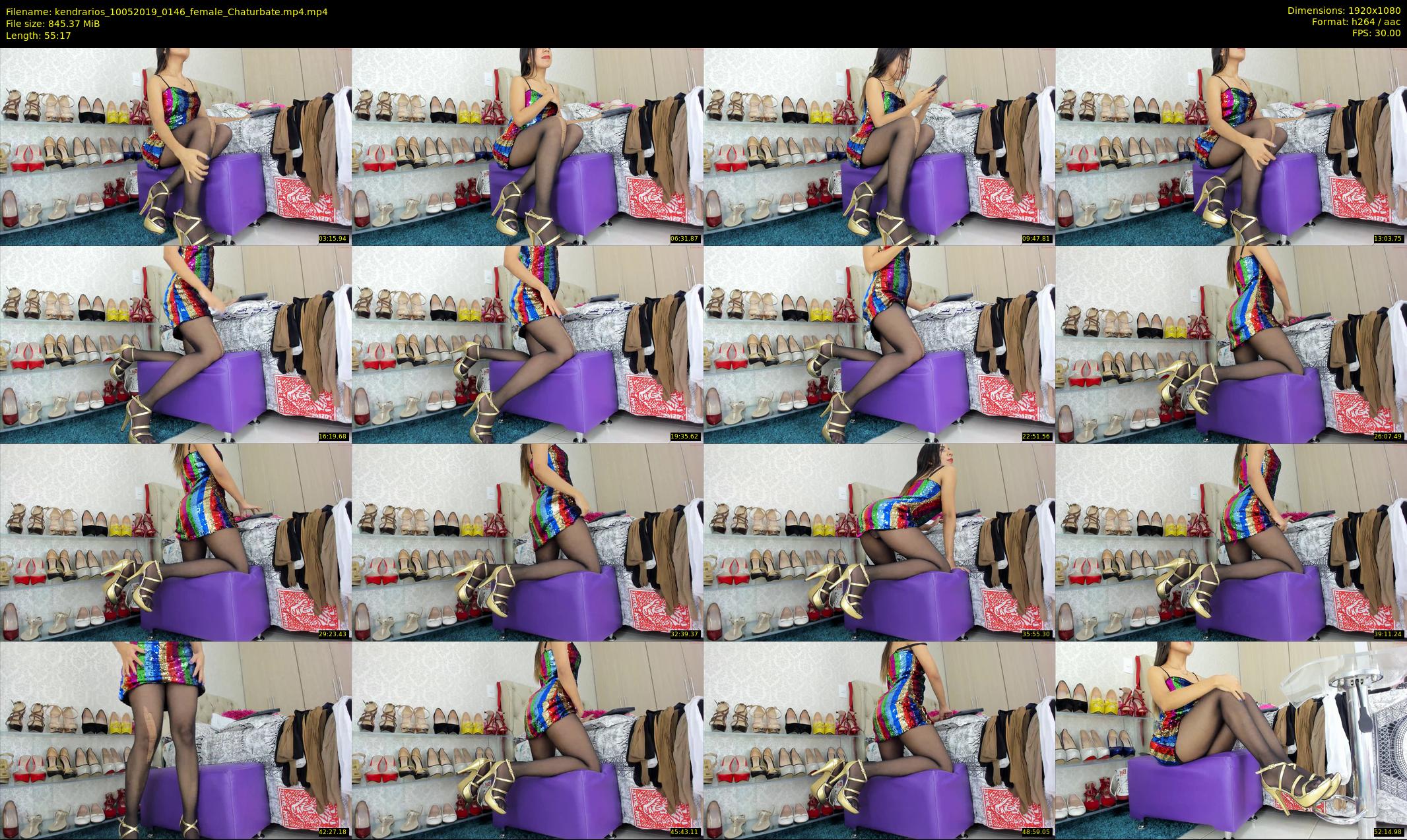 kendrarios — 56 minute Chaturbate female cam show recording, 1080p, May 10, 2019