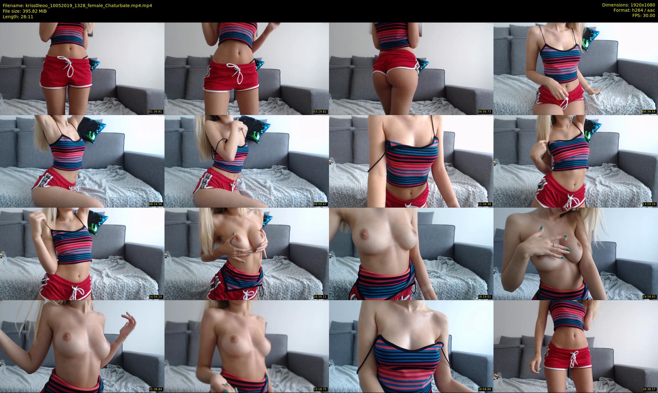 kriss0leoo — 29 minute Chaturbate couple cam show recording, 1080p, May 10, 2019