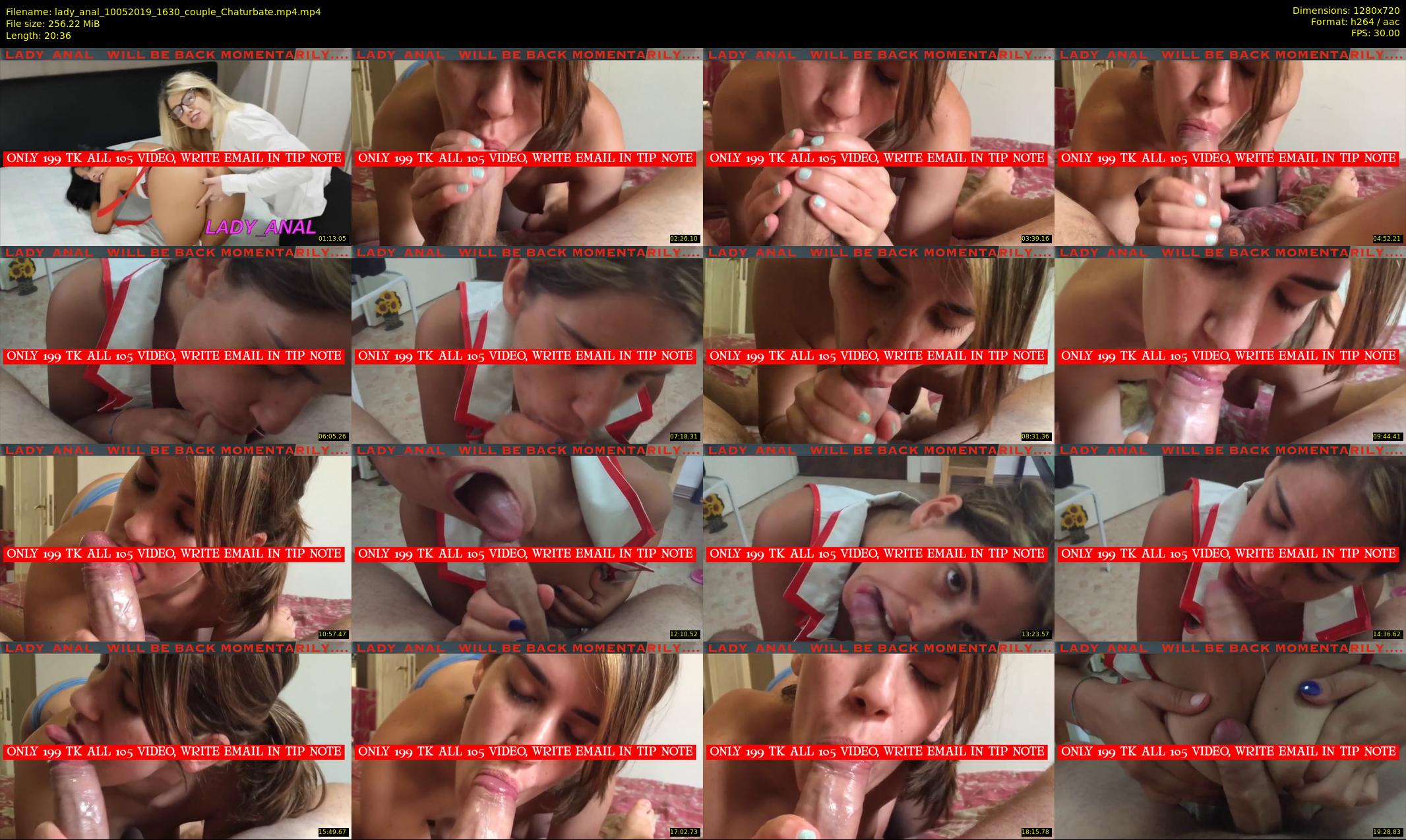 lady_anal — 21 minute Chaturbate female cam show recording, 720p, May 10, 2019
