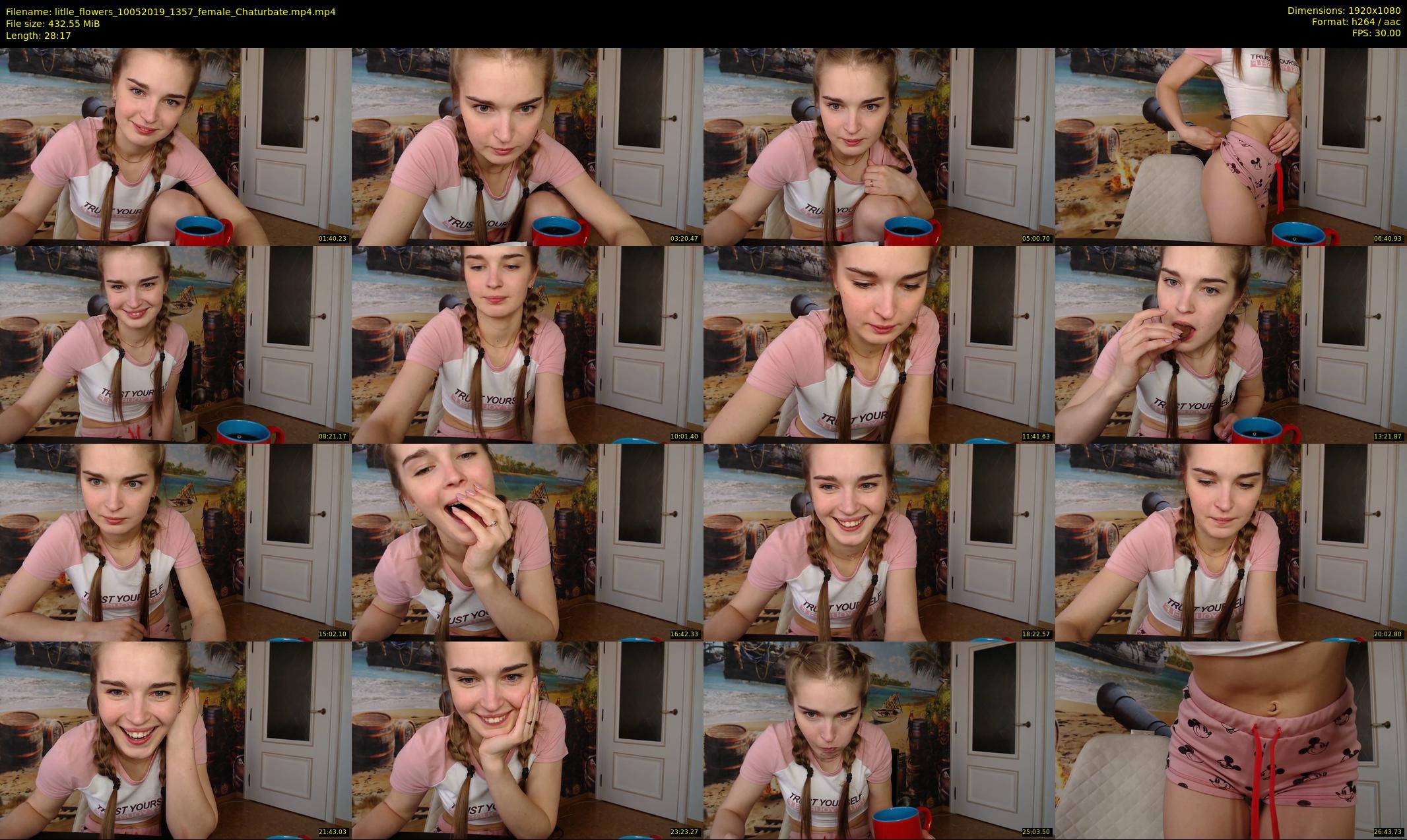 litlle_flowers — 29 minute Chaturbate female cam show recording, 1080p, May 10, 2019