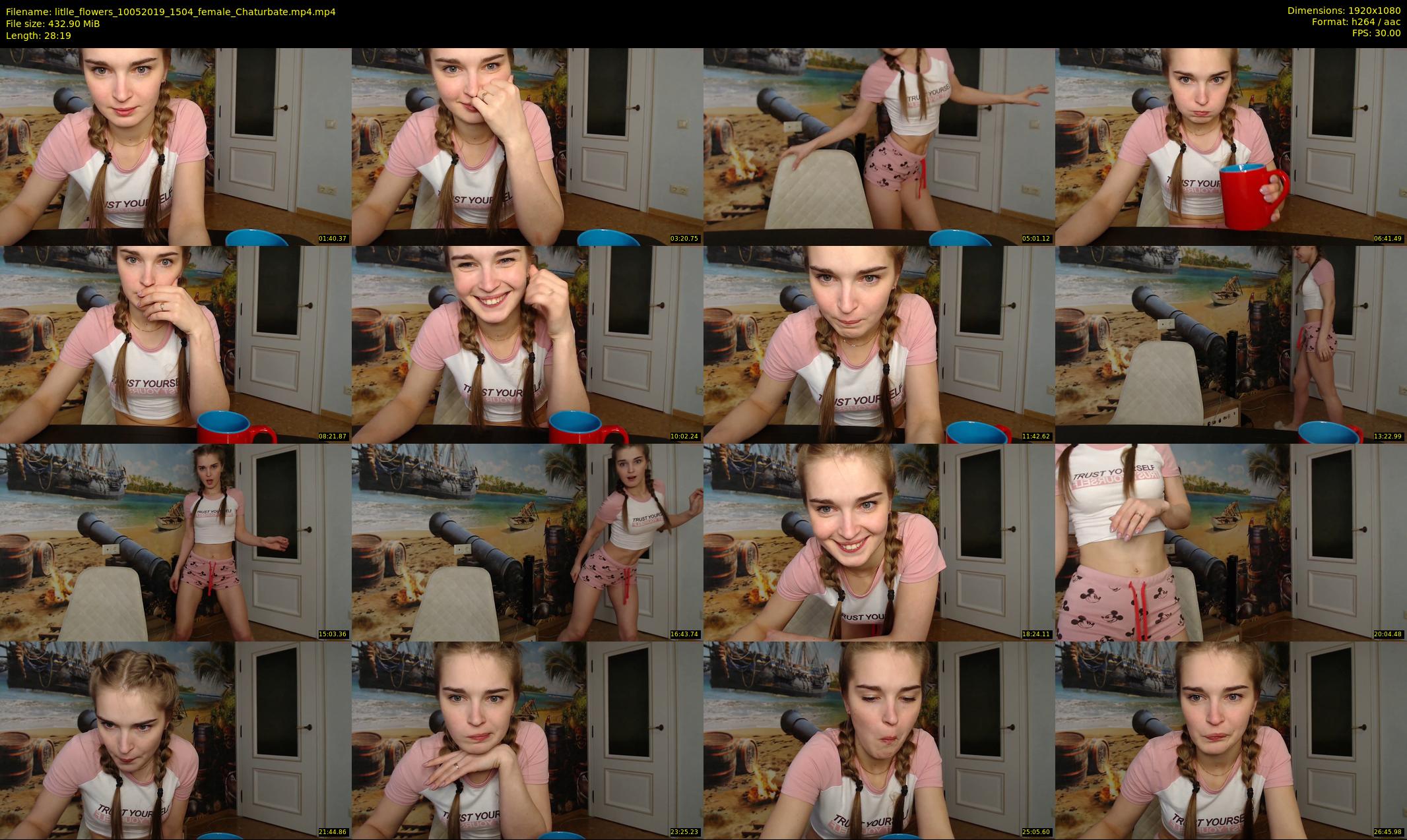 litlle_flowers — 29 minute Chaturbate female cam show recording, 1080p, May 10, 2019