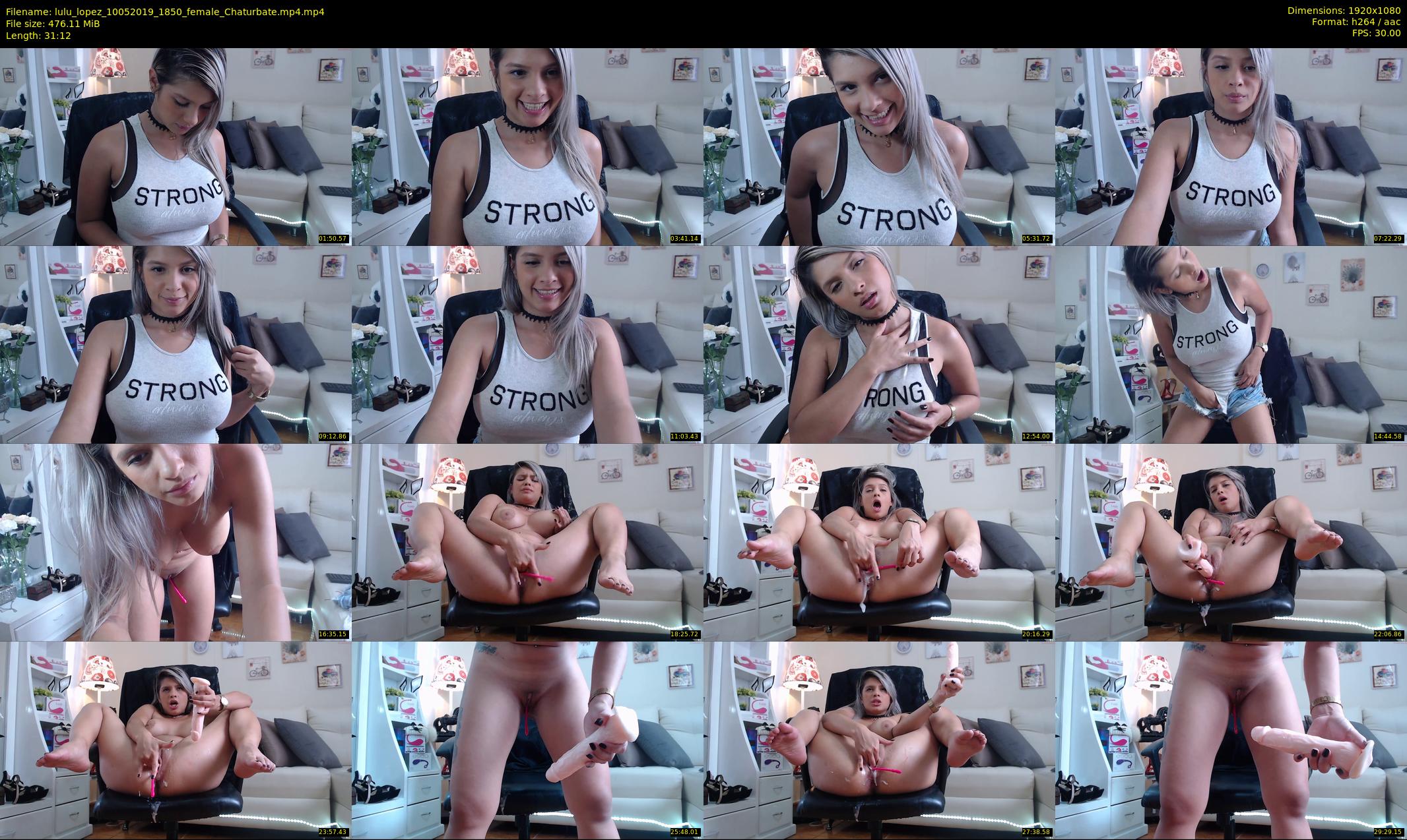 lulu_lopez — 32 minute Chaturbate female cam show recording, 1080p, May 10, 2019
