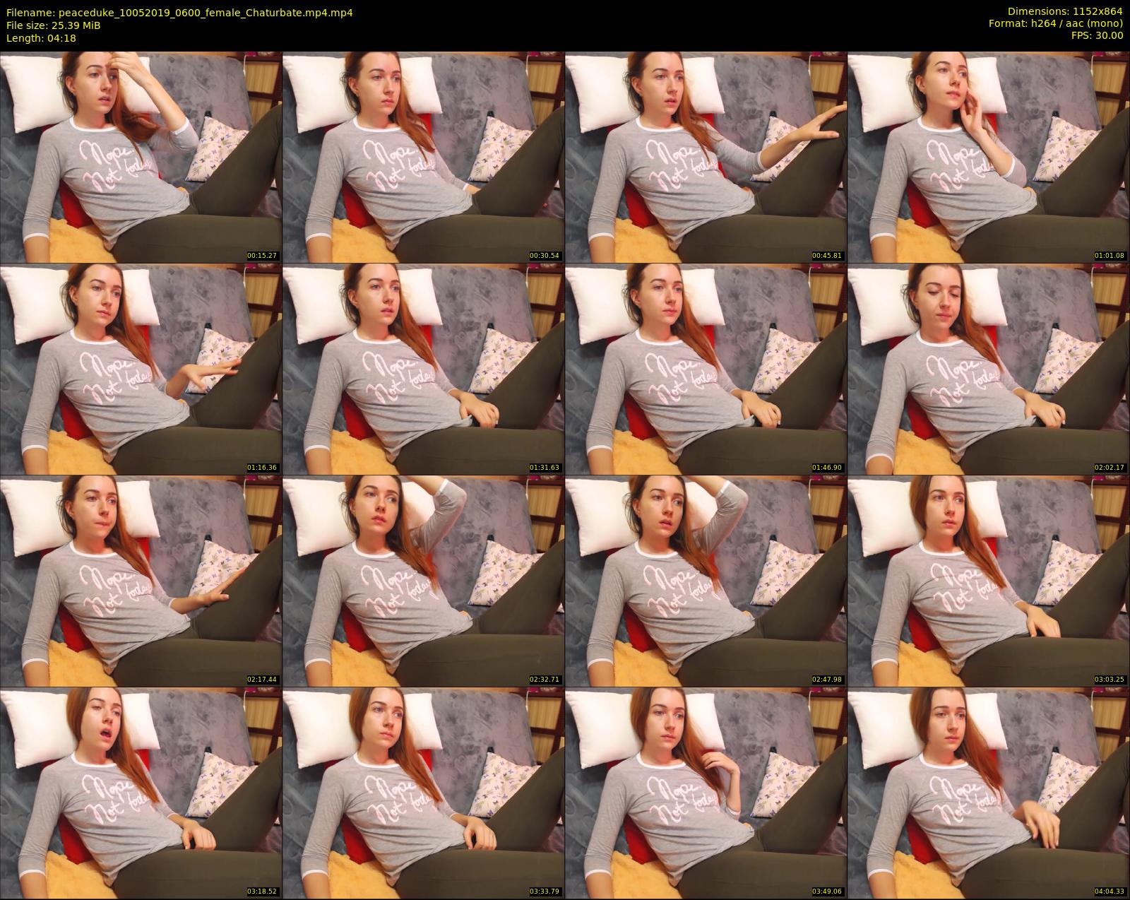 peaceduke — 5 minute Chaturbate female cam show recording, 720p, May 10, 2019