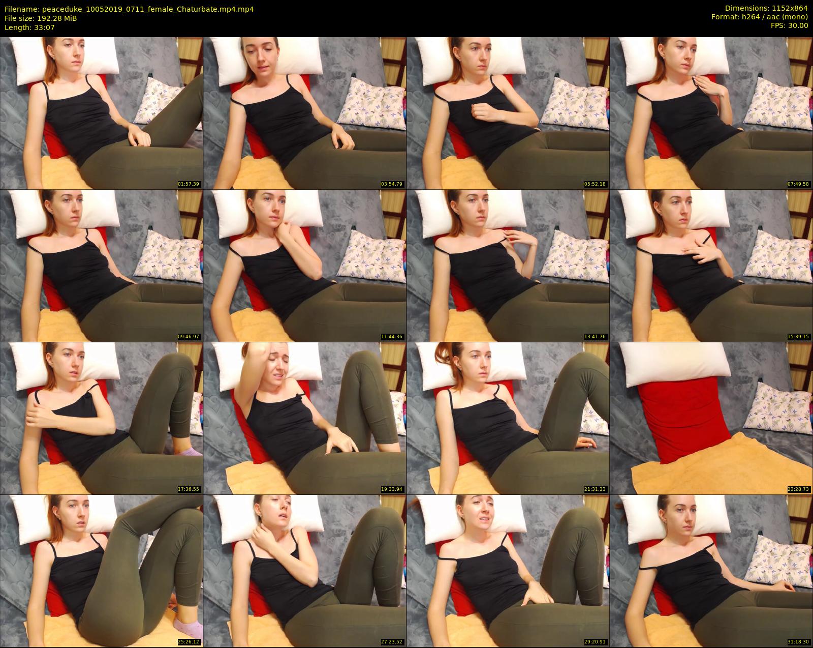 peaceduke — 34 minute Chaturbate female cam show recording, 720p, May 10, 2019