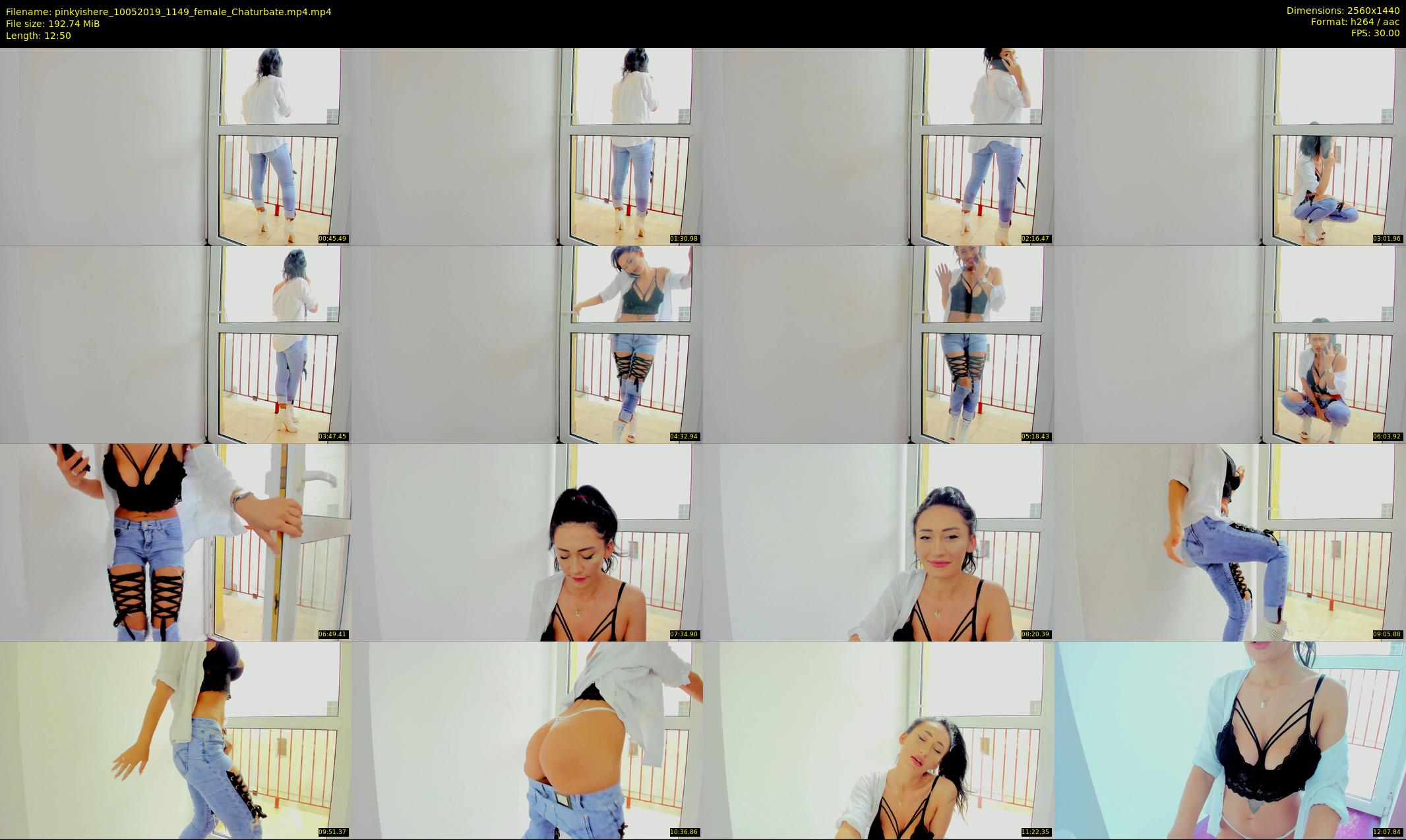 pinkyishere — 13 minute Chaturbate female cam show recording, 1080p, May 10, 2019