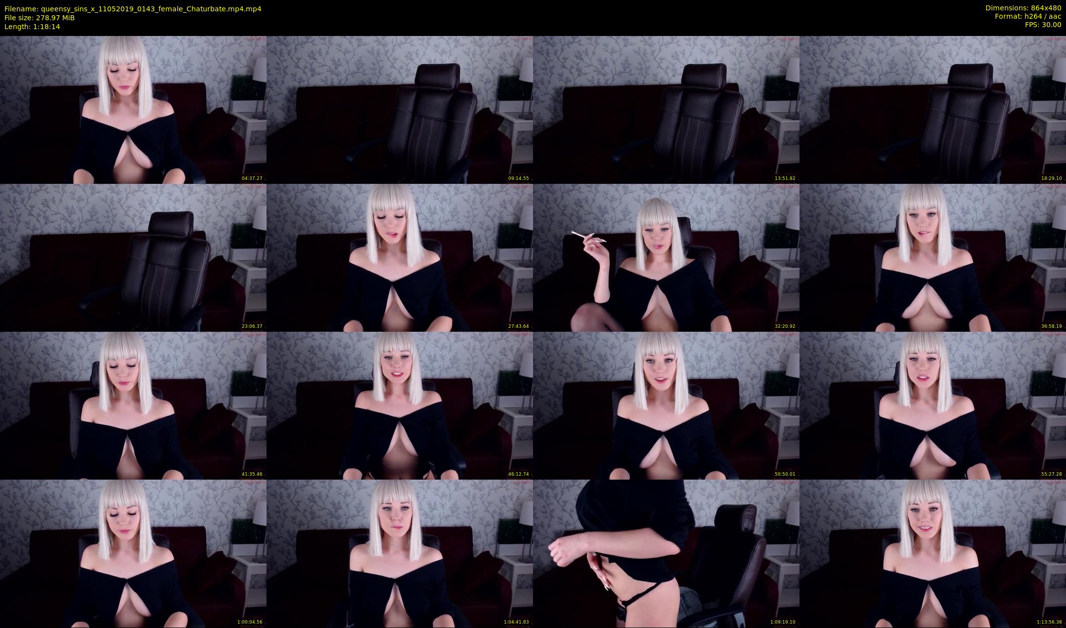 queensy_sins_x — 79 minute Chaturbate female cam show recording, 480p, May 11, 2019