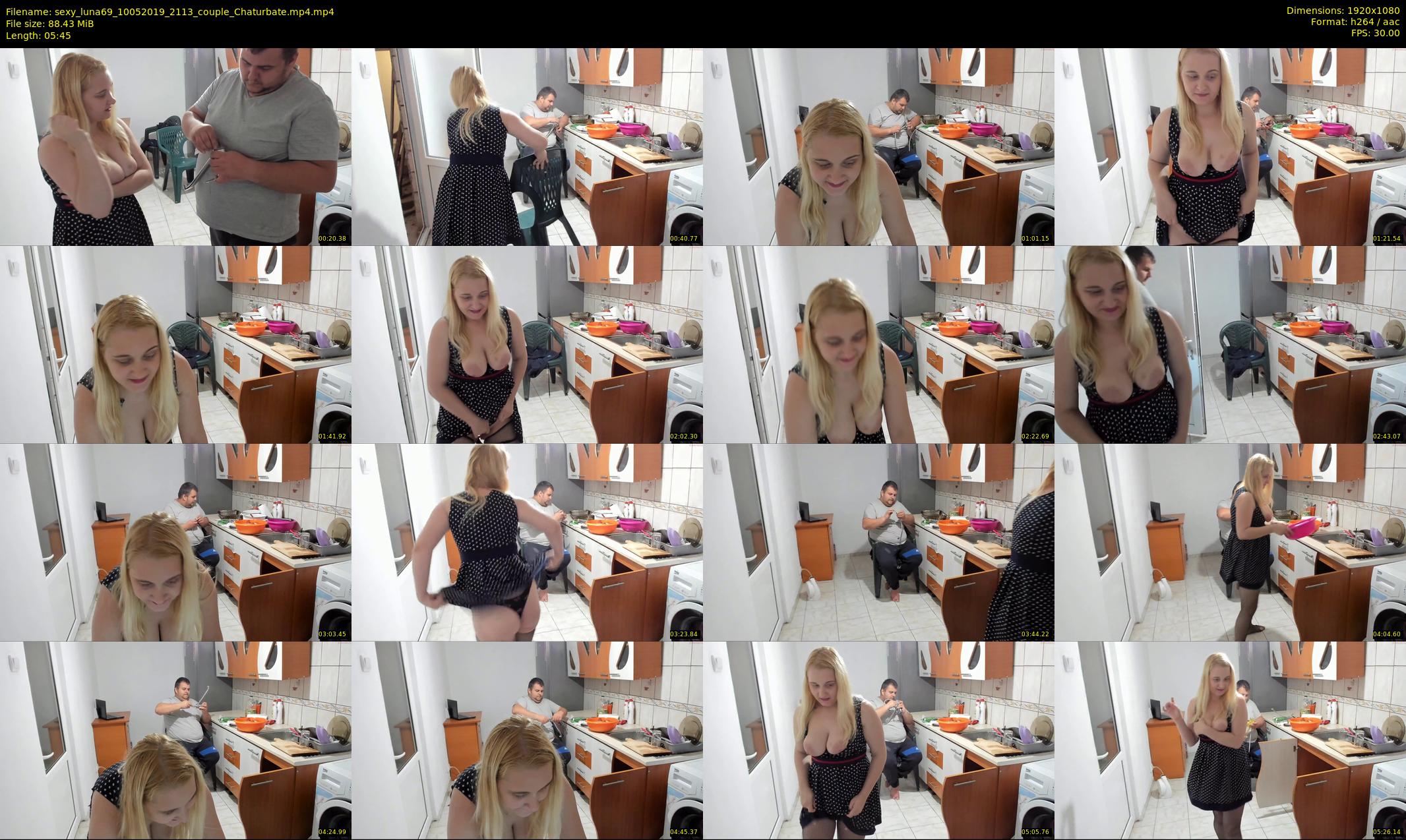 sexy_luna69 — 6 minute Chaturbate couple cam show recording, 1080p, May 10, 2019
