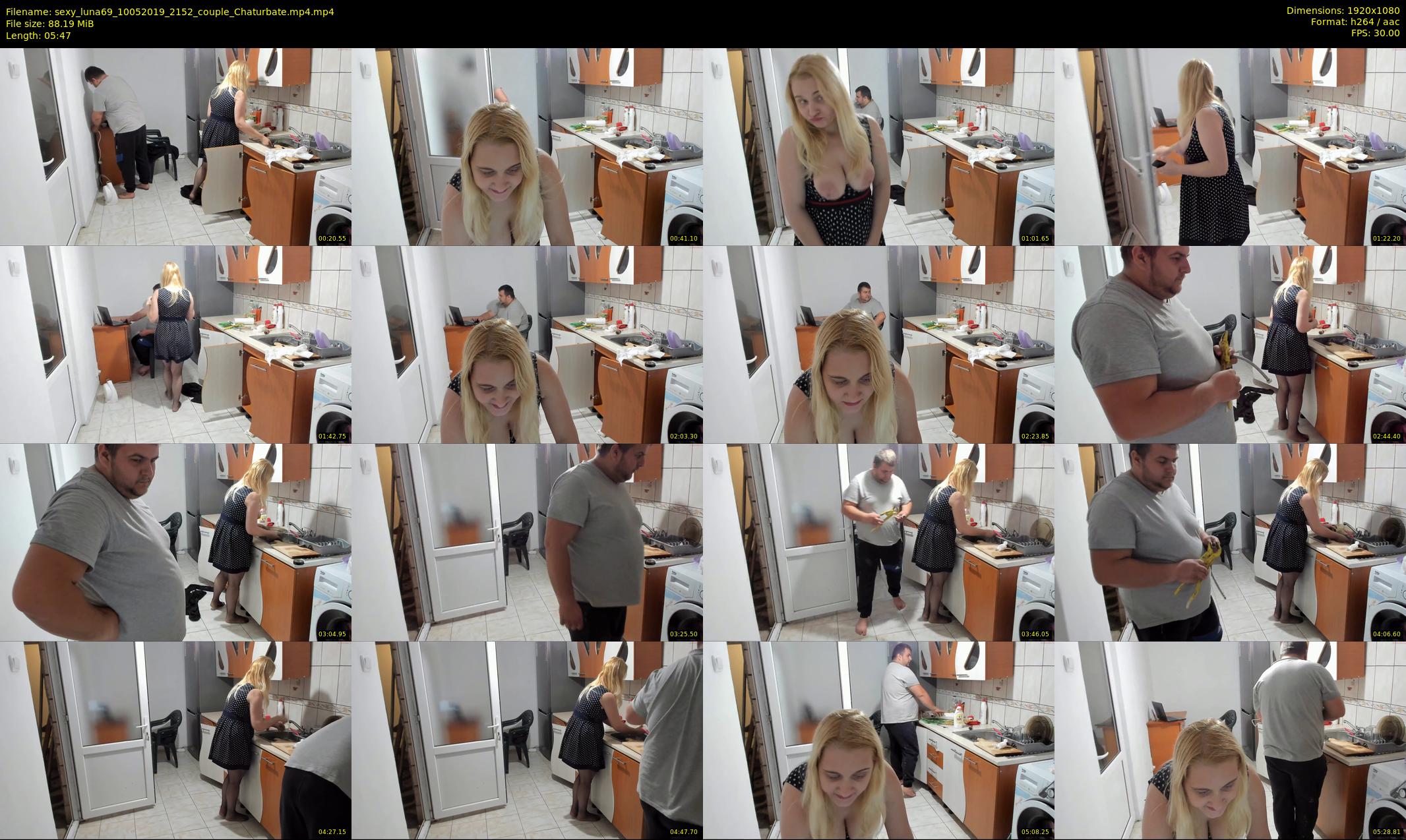 sexy_luna69 — 6 minute Chaturbate couple cam show recording, 1080p, May 10, 2019