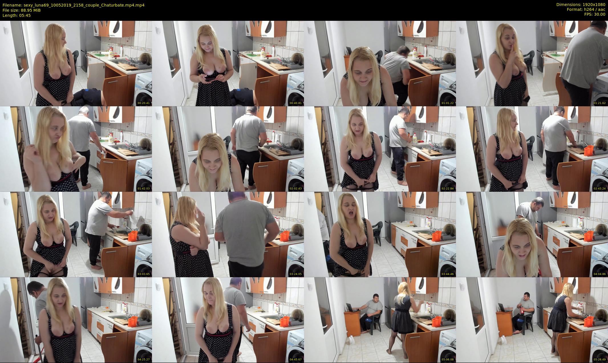 sexy_luna69 — 6 minute Chaturbate couple cam show recording, 1080p, May 10, 2019
