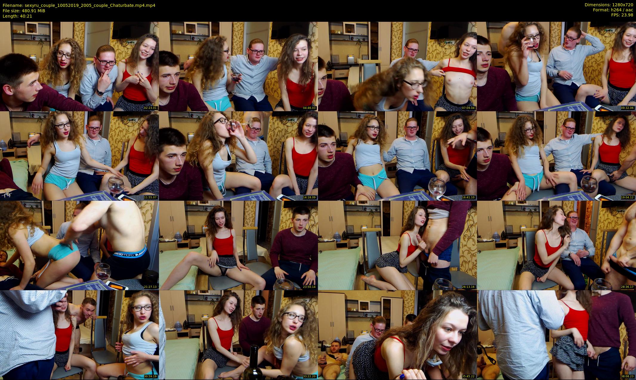 sexyru_couple — 41 minute Chaturbate couple cam show recording, 720p, May 10, 2019