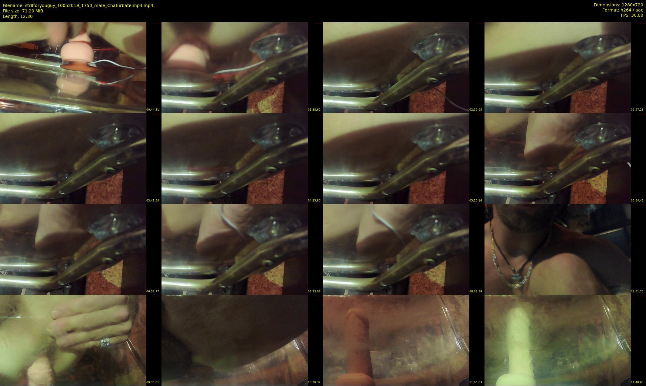 str8foryouguy — 13 minute Chaturbate male cam show recording, 720p, May 10, 2019