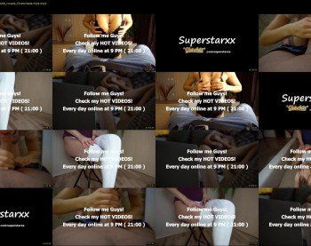 superstarxx — 31 minute Chaturbate female cam show recording, 1080p, May 10, 2019