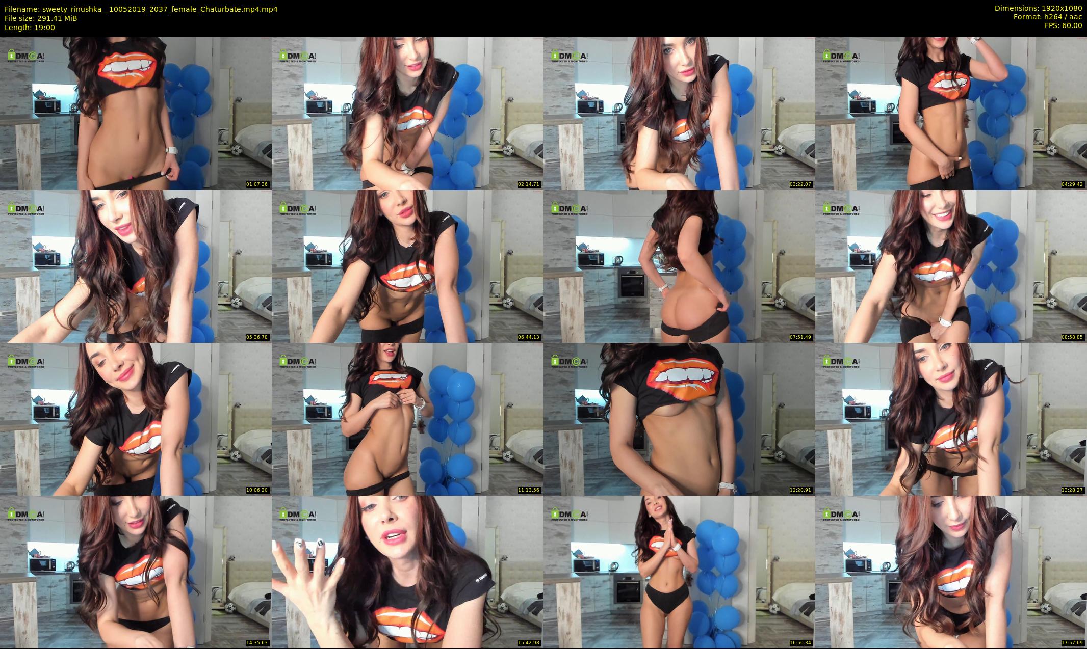sweety_rinushka_ — 19 minute Chaturbate female cam show recording, 1080p, May 10, 2019