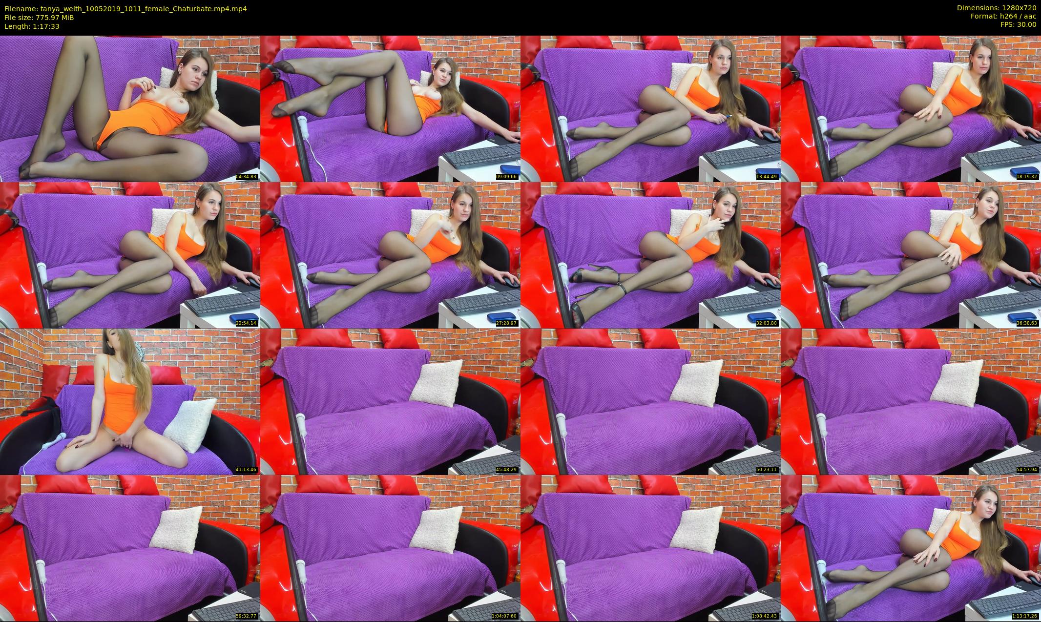 tanya_welth — 78 minute Chaturbate female cam show recording, 720p, May 10, 2019