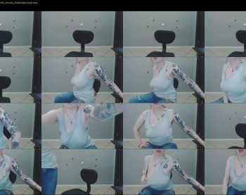 temptingfox — 9 minute Chaturbate female cam show recording, 480p, May 10, 2019