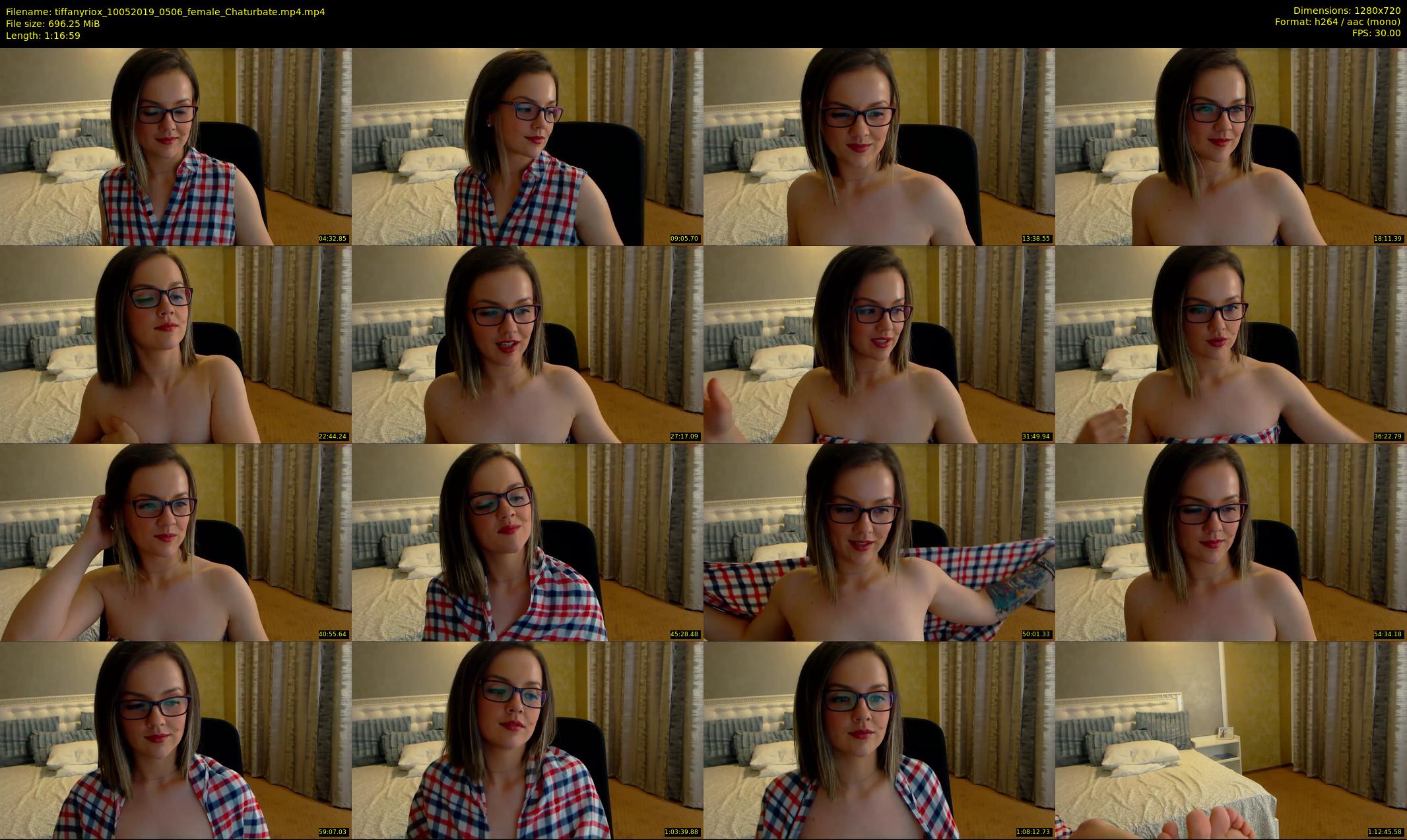 tiffanyriox — 77 minute Chaturbate female cam show recording, 720p, May 10, 2019