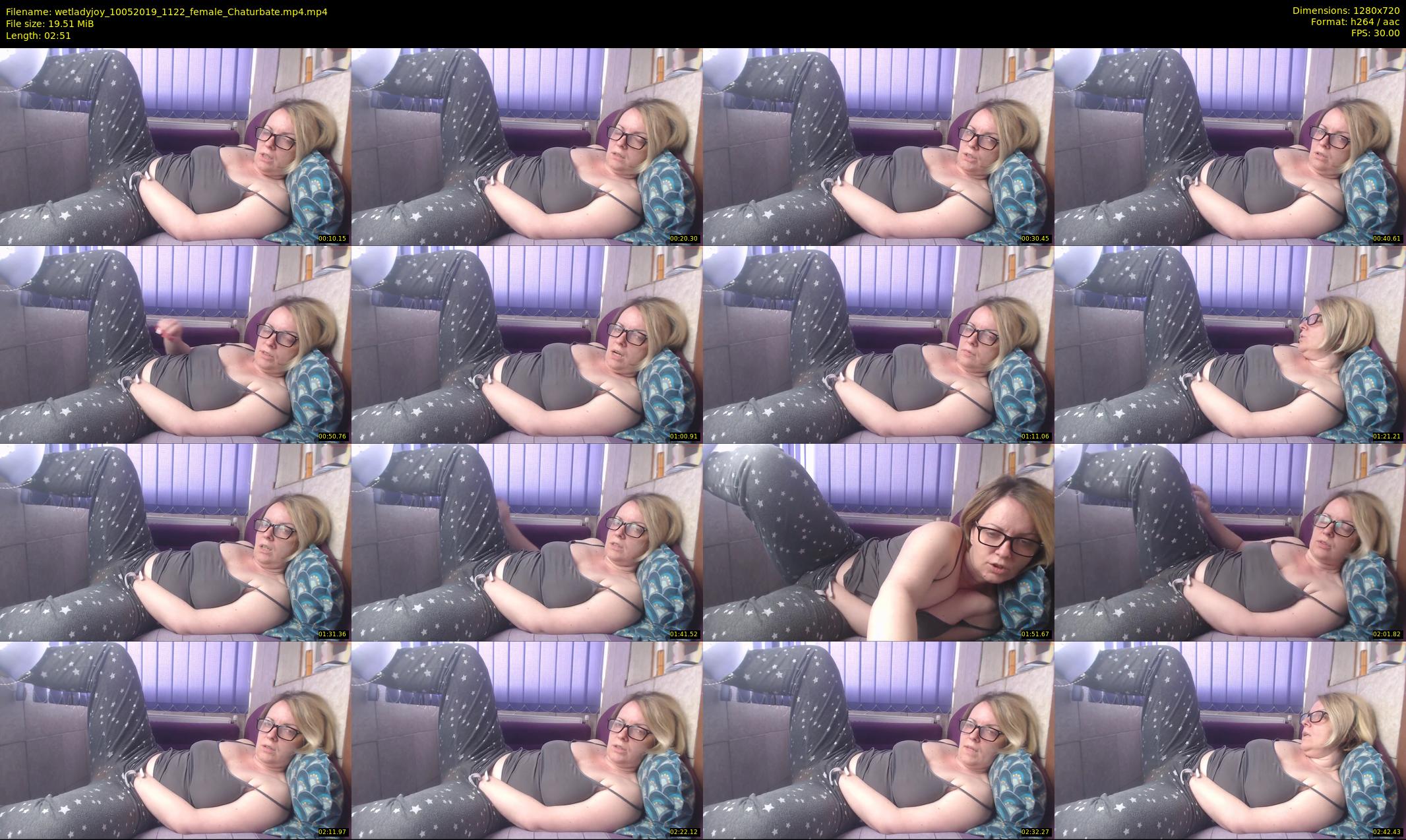 wetladyjoy — 3 minute Chaturbate female cam show recording, 720p, May 10, 2019