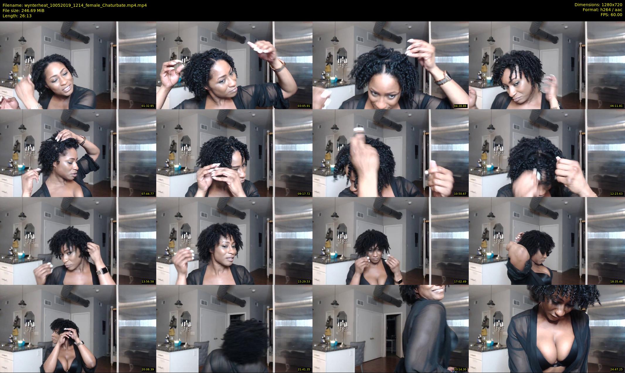 wynterheat — 27 minute Chaturbate female cam show recording, 720p, May 10, 2019