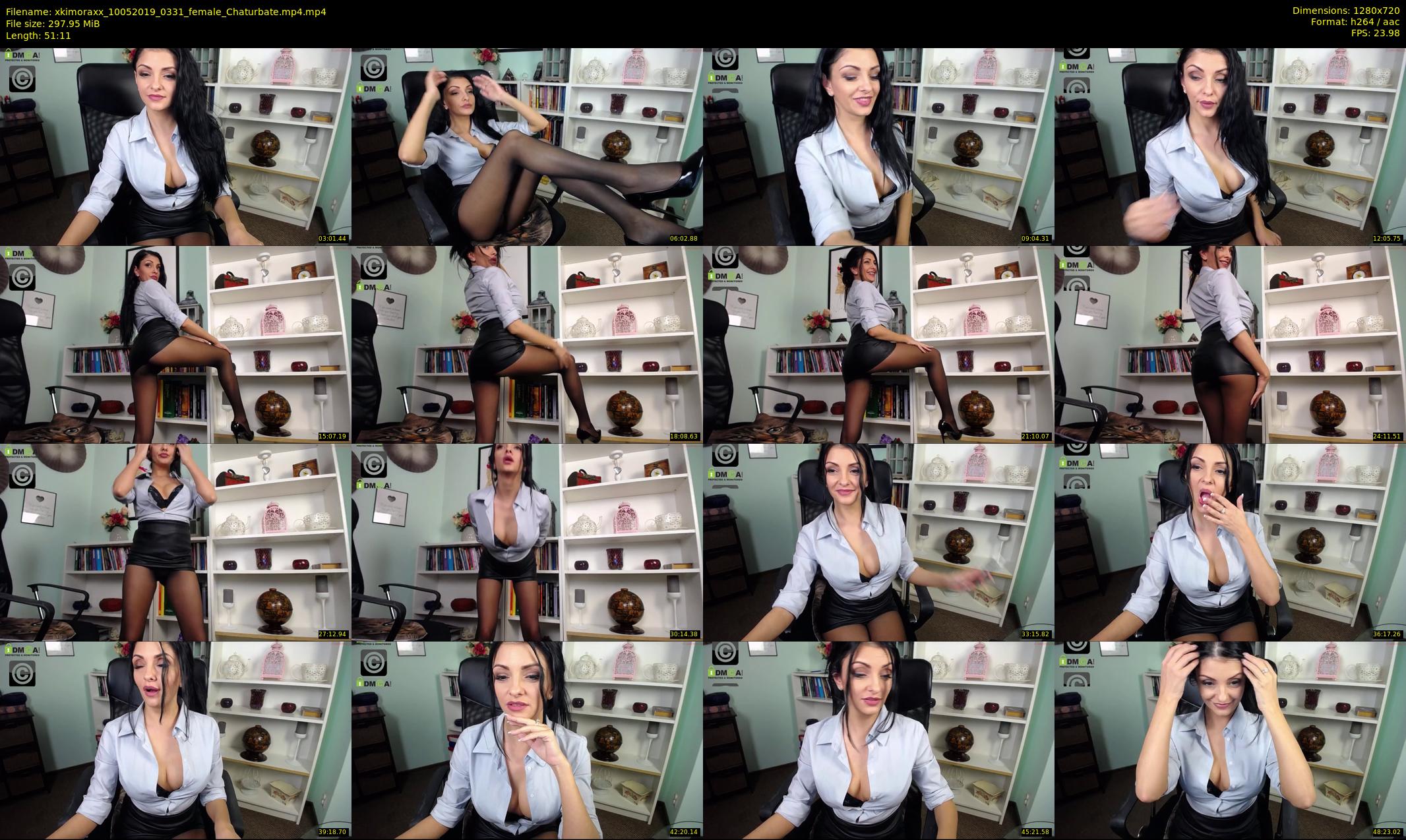 xkimoraxx — 52 minute Chaturbate female cam show recording, 720p, May 10, 2019