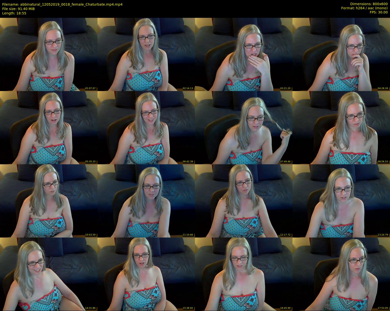 abbinatural — 19 minute Chaturbate female cam show recording, 480p, May 12, 2019