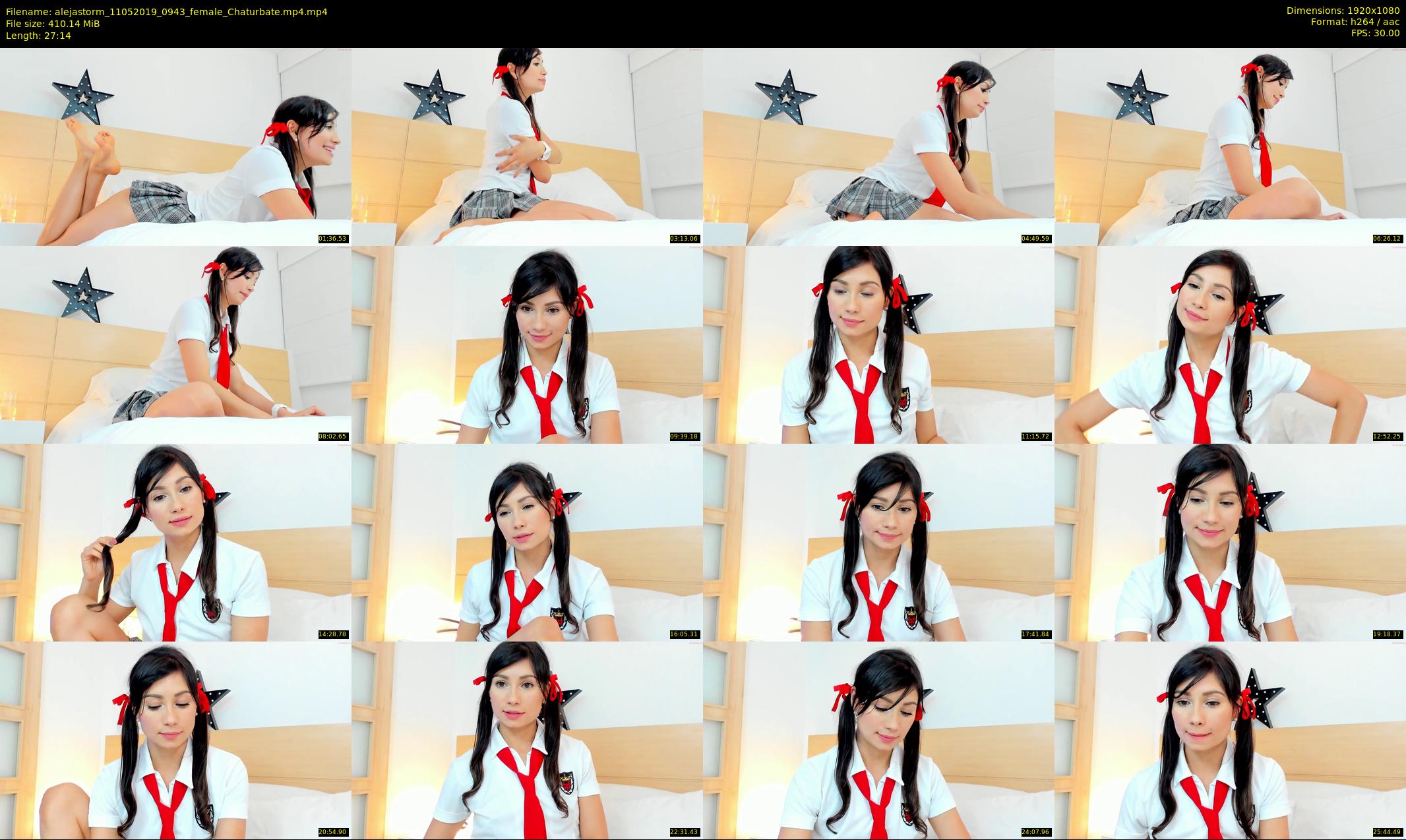 alejastorm — 28 minute Chaturbate female cam show recording, 1080p, May 11, 2019