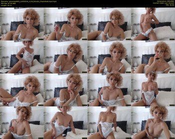 amanda0803 — 35 minute Chaturbate female cam show recording, 480p, May 11, 2019