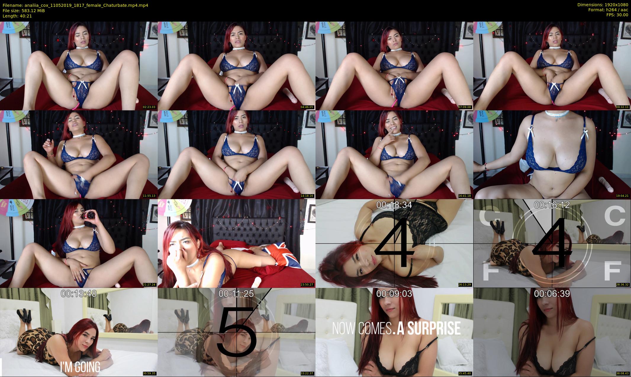 analiia_cox — 41 minute Chaturbate female cam show recording, 1080p, May 11, 2019