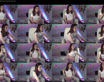 arielking69 — 15 minute Chaturbate female cam show recording, 4K, May 11, 2019