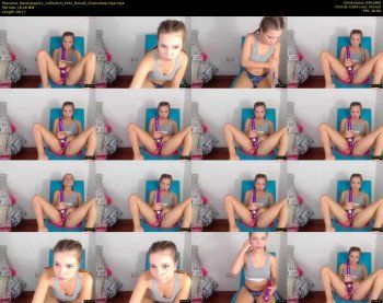 barelylegal11 — 9 minute Chaturbate female cam show recording, 480p, May 11, 2019